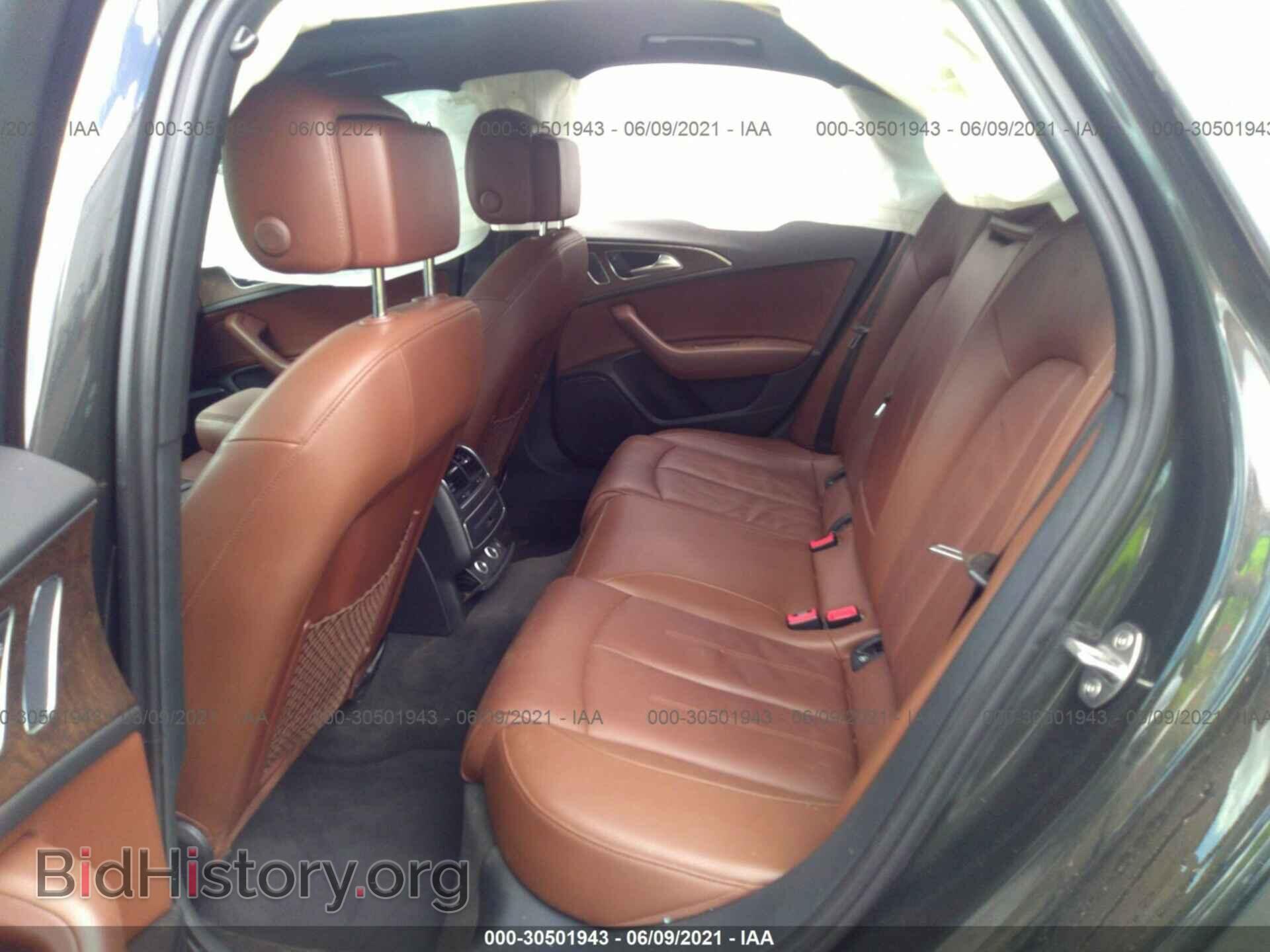 2013 AUDI A6 - VIN: WAUGGAFC5DN114180 - Фото 8