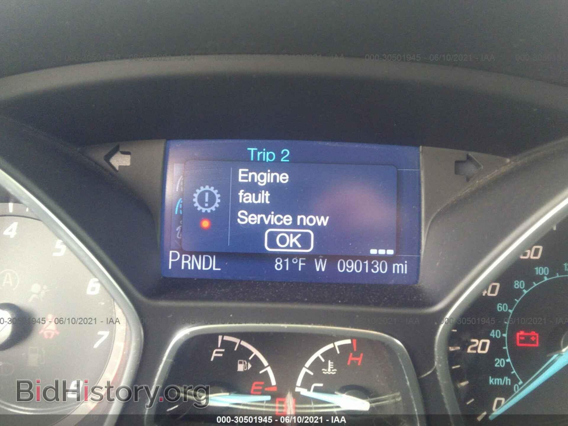 2014 FORD FOCUS - VIN: 1FADP3F26EL111073 - Фото 7
