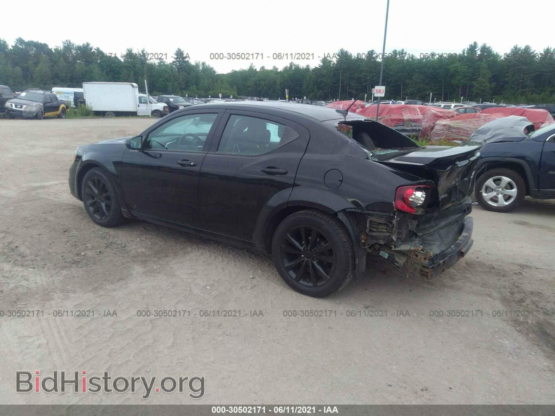 2014 DODGE AVENGER - VIN: 1C3CDZCB3EN130808 - Фото 3