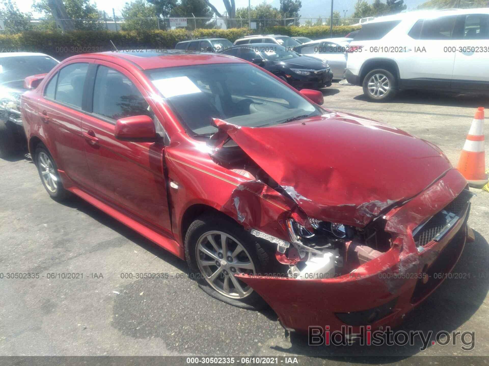 Photo JA32U2FU4AU019601 - MITSUBISHI LANCER 2010