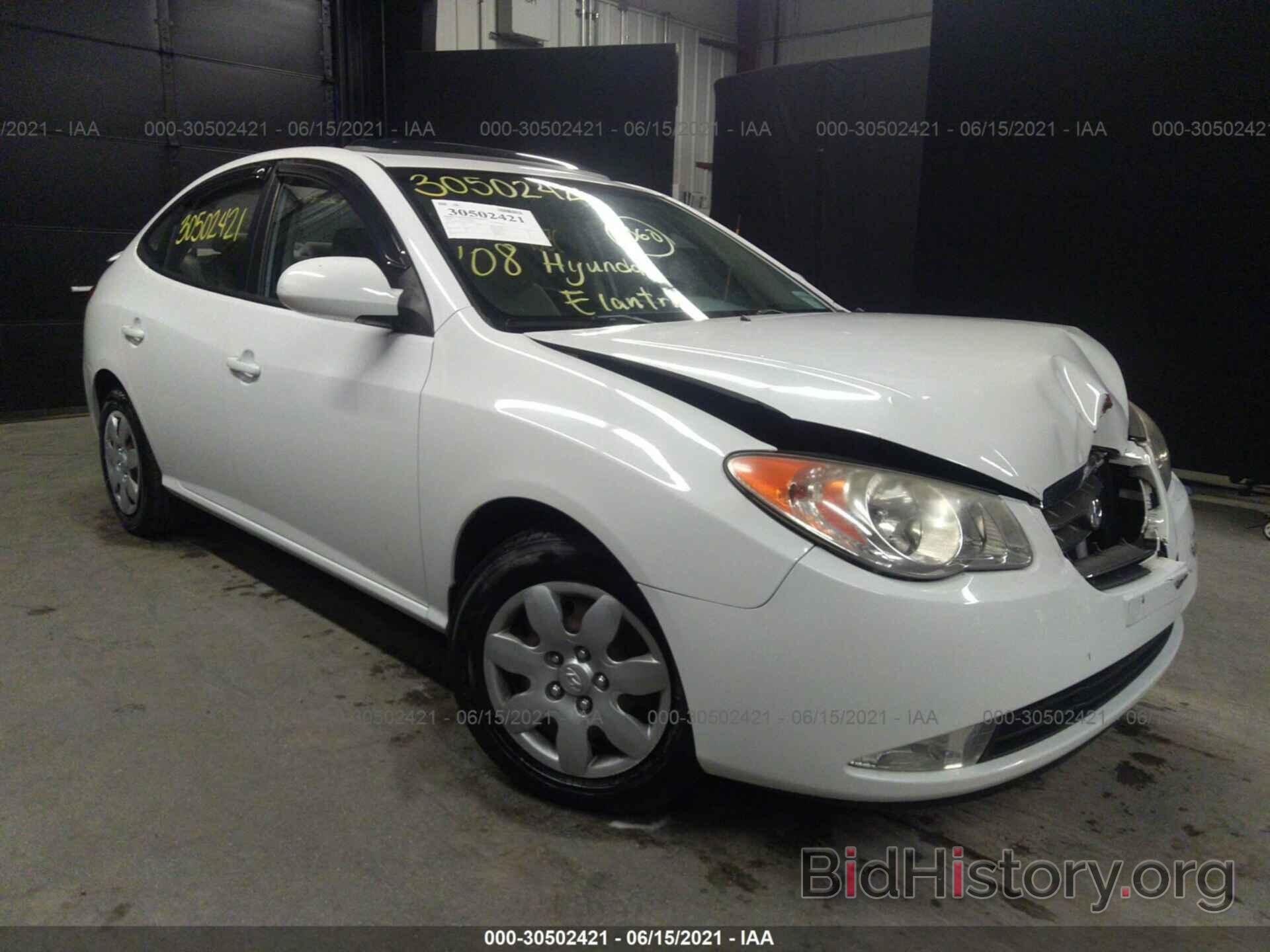 Photo KMHDU46D58U462772 - HYUNDAI ELANTRA 2008