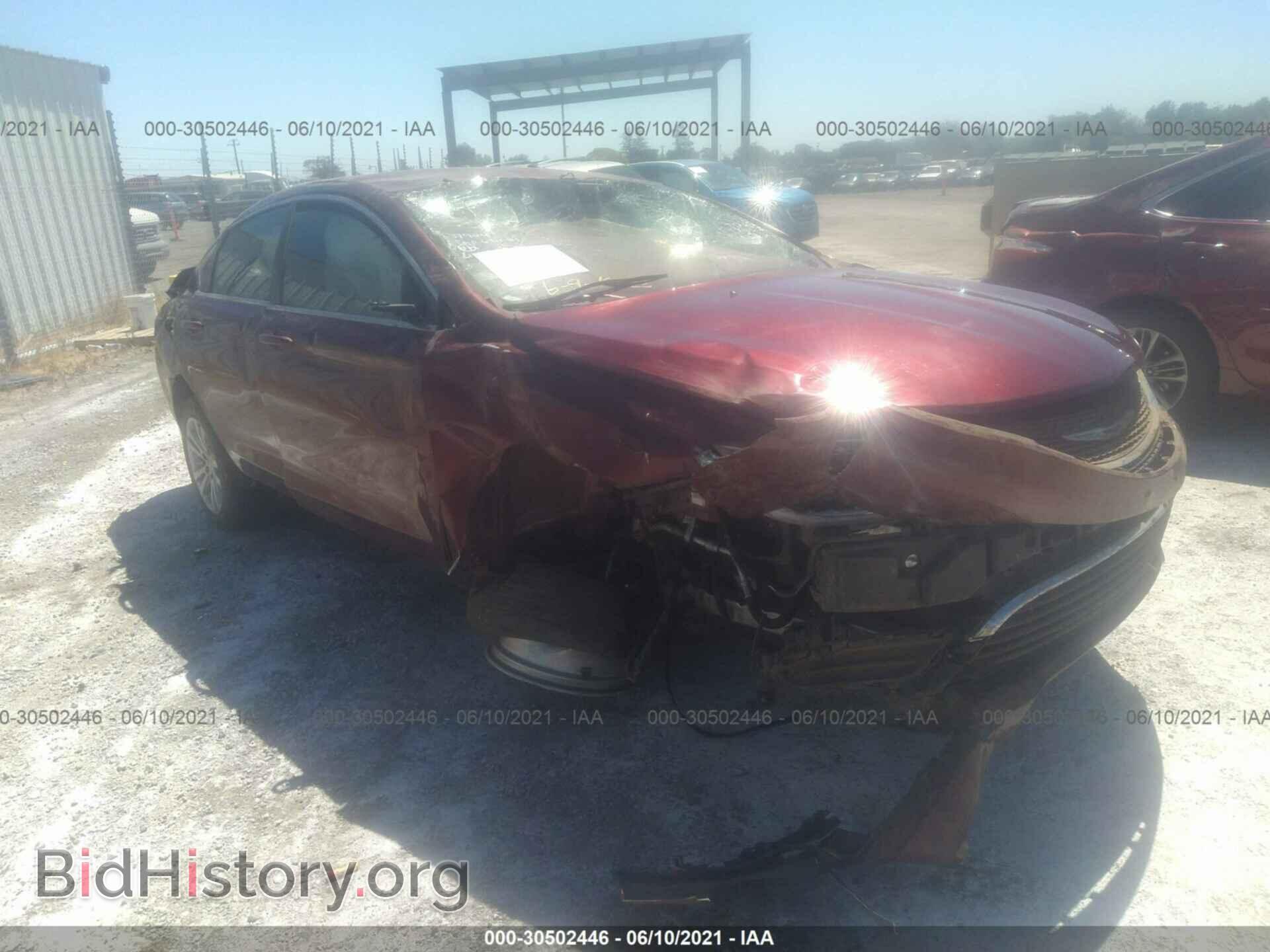 Фотография 1C3CCCAB3FN721676 - CHRYSLER 200 2015