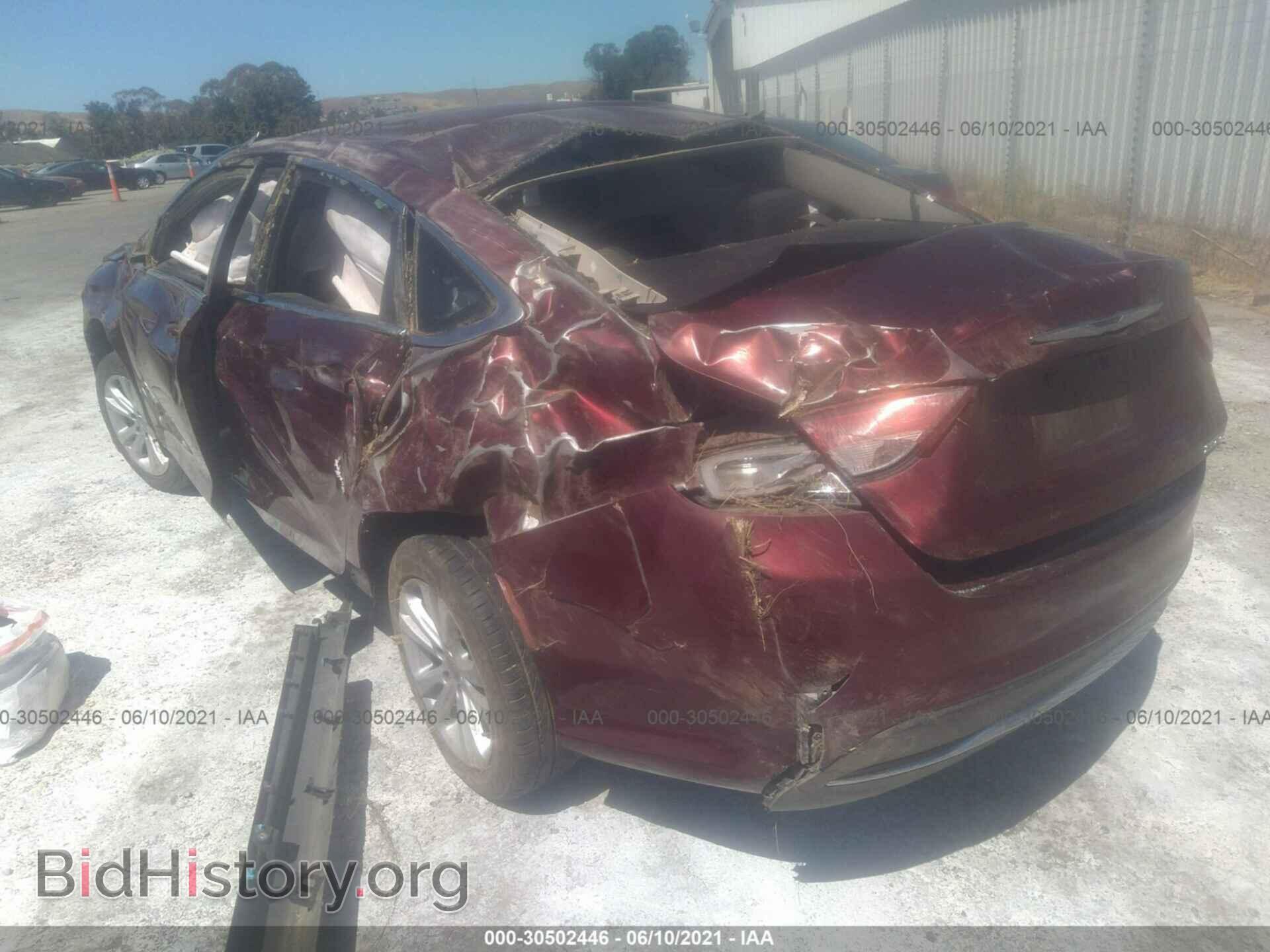 2015 CHRYSLER 200 - VIN: 1C3CCCAB3FN721676 - Фото 3