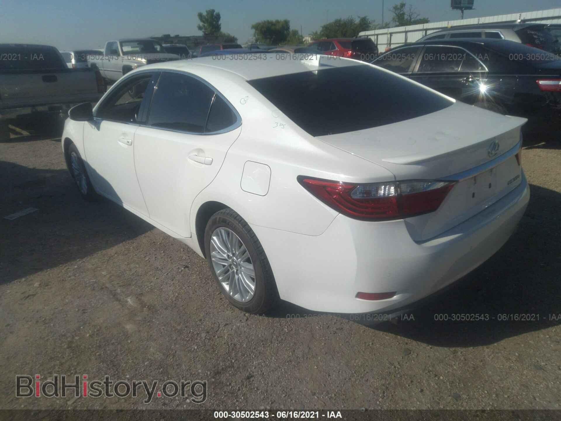 2015 LEXUS ES 350 - VIN: JTHBK1GG3F2204895 - Фото 3