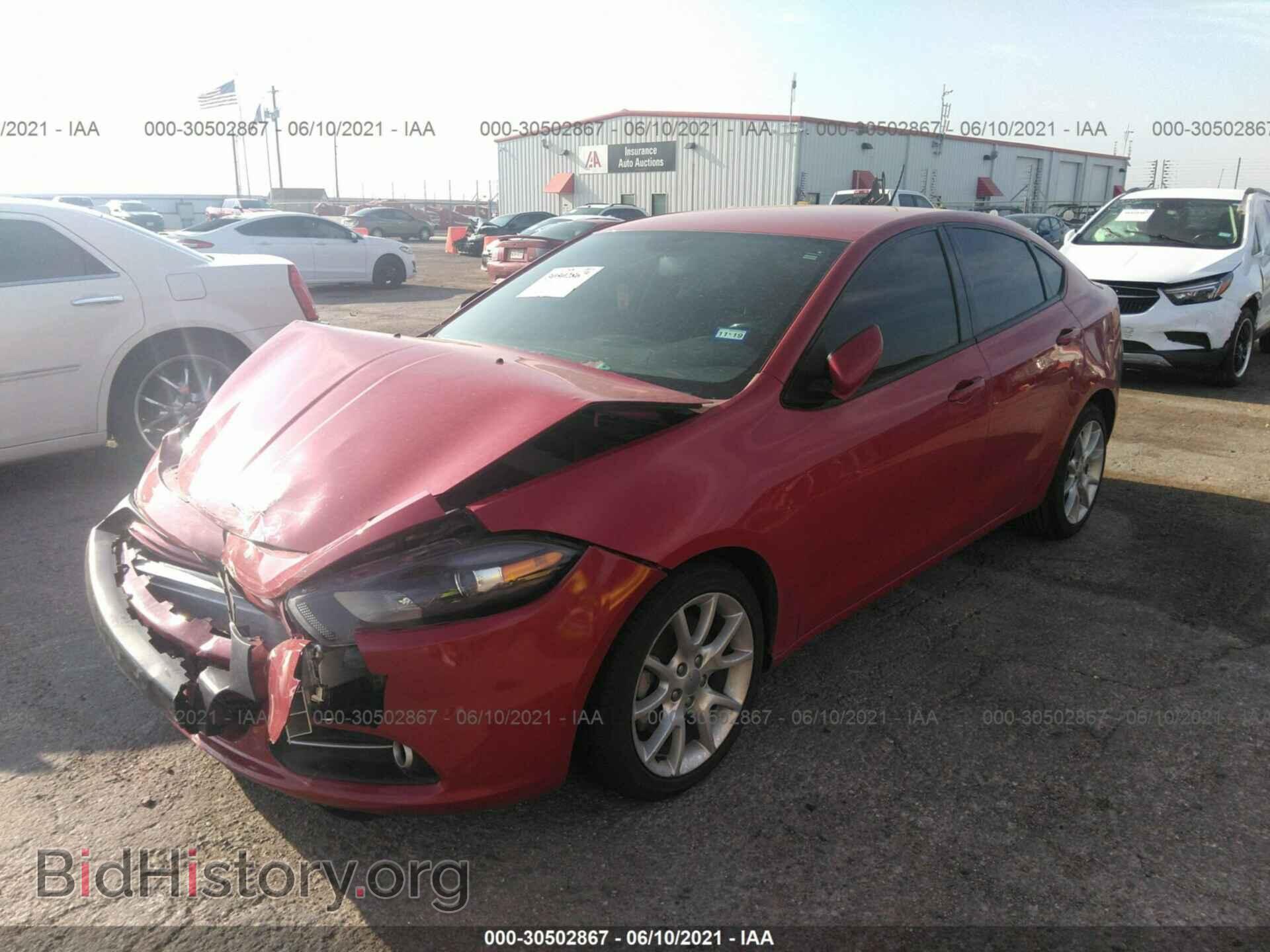 2013 DODGE DART - VIN: 1C3CDFBA5DD111074 - Фото 2