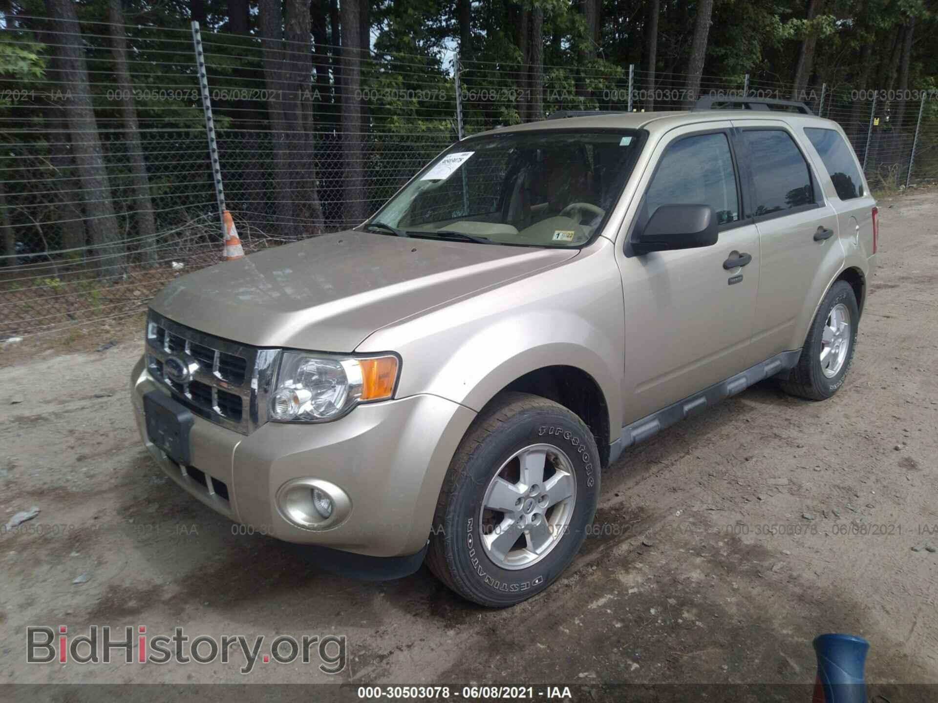 2011 FORD ESCAPE - VIN: 1FMCU9DG9BKA09456 - Фото 2