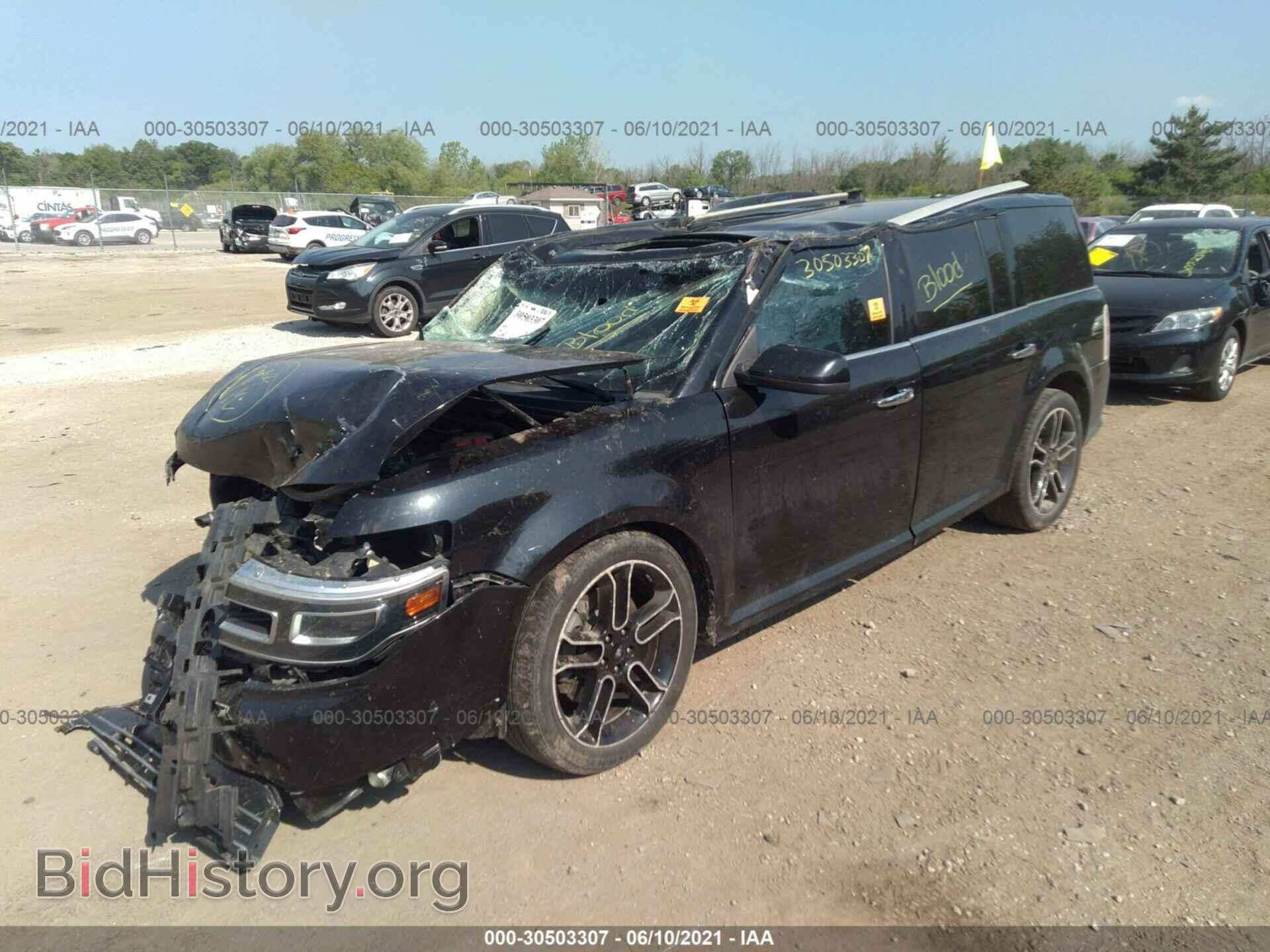2013 FORD FLEX - VIN: 2FMHK6DT9DBD34970 - Фото 2