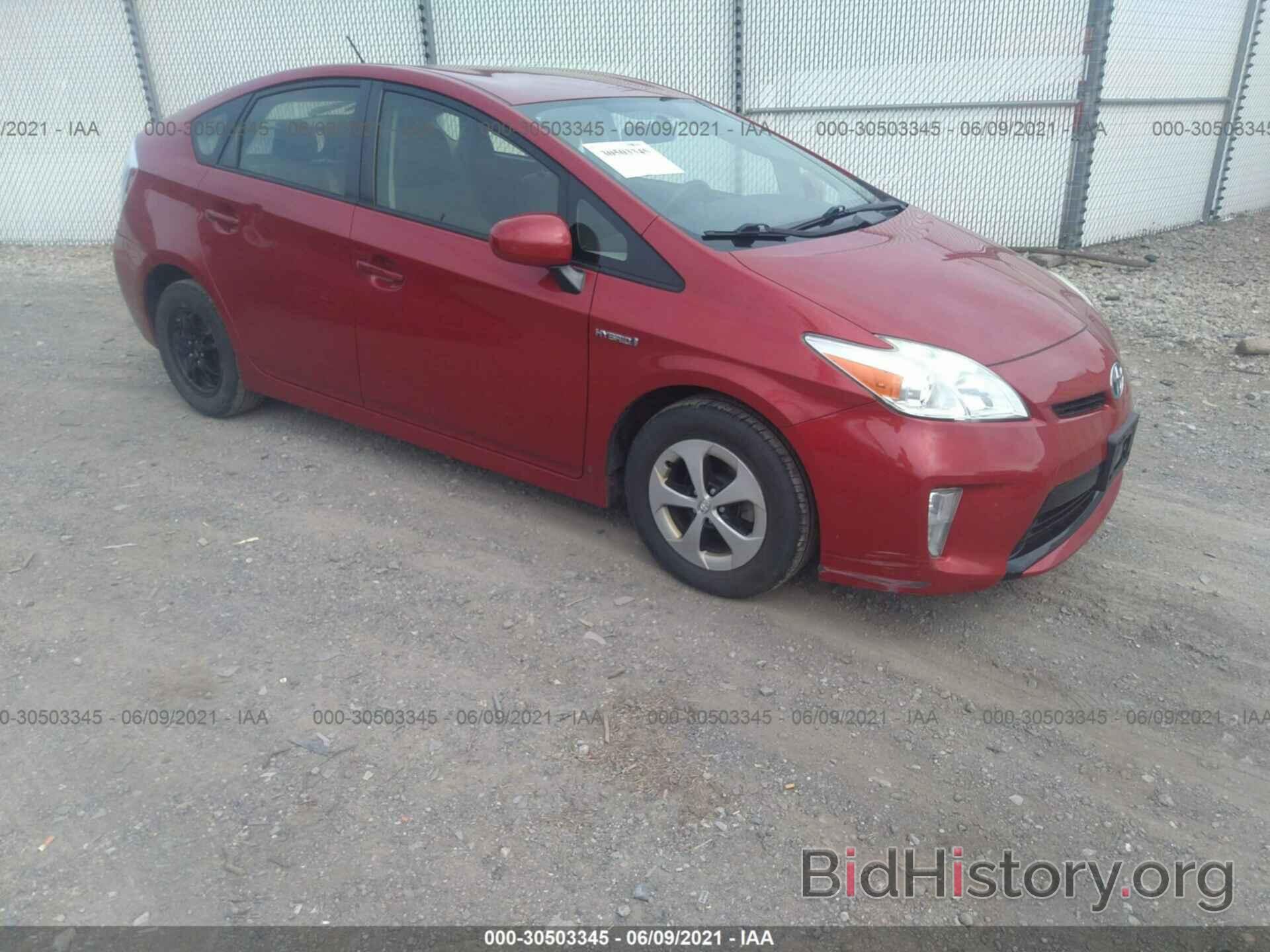 Photo JTDKN3DU4D1682485 - TOYOTA PRIUS 2013