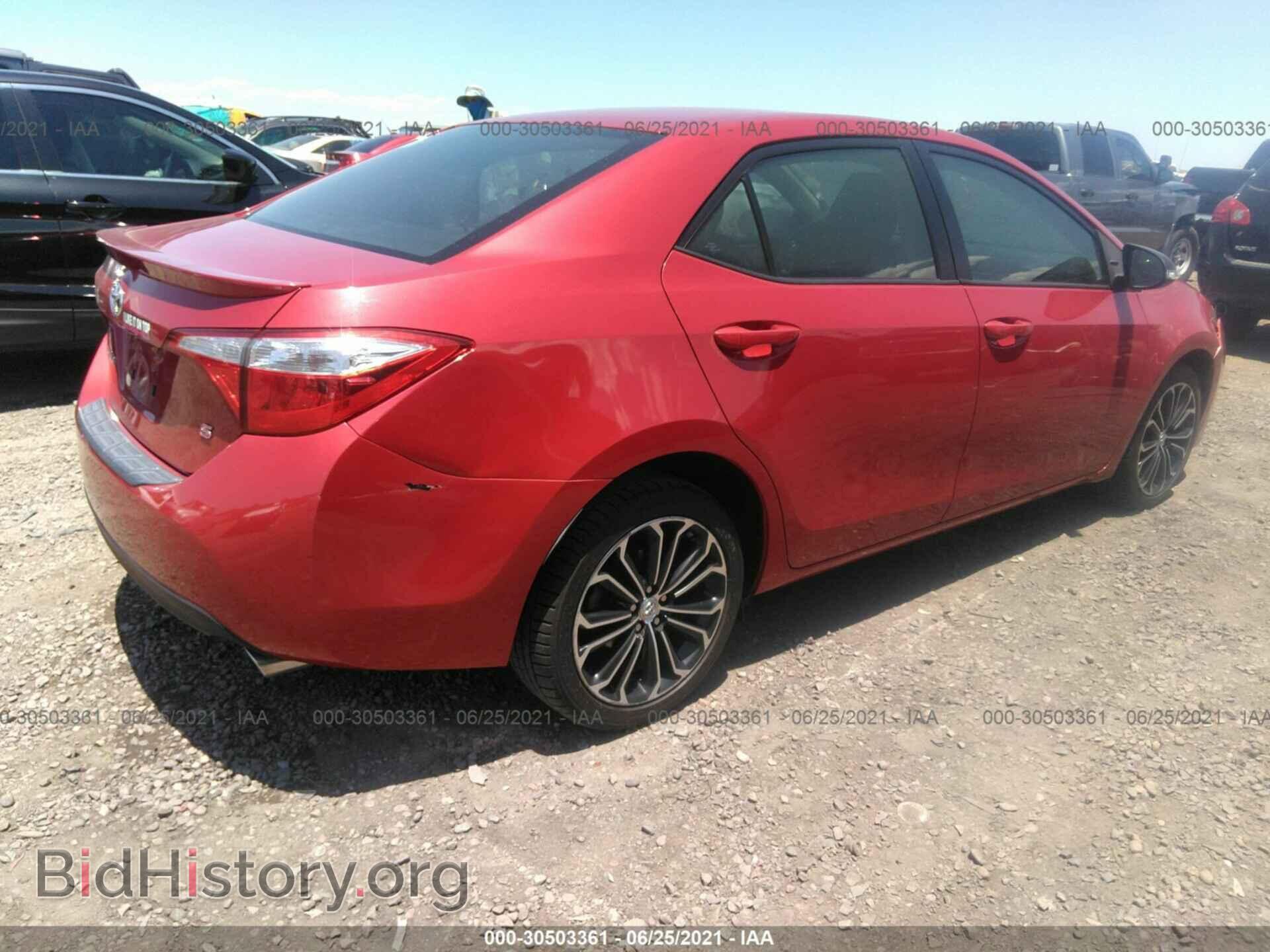 2014 TOYOTA COROLLA - VIN: 2T1BURHE0EC055711 - Фото 4