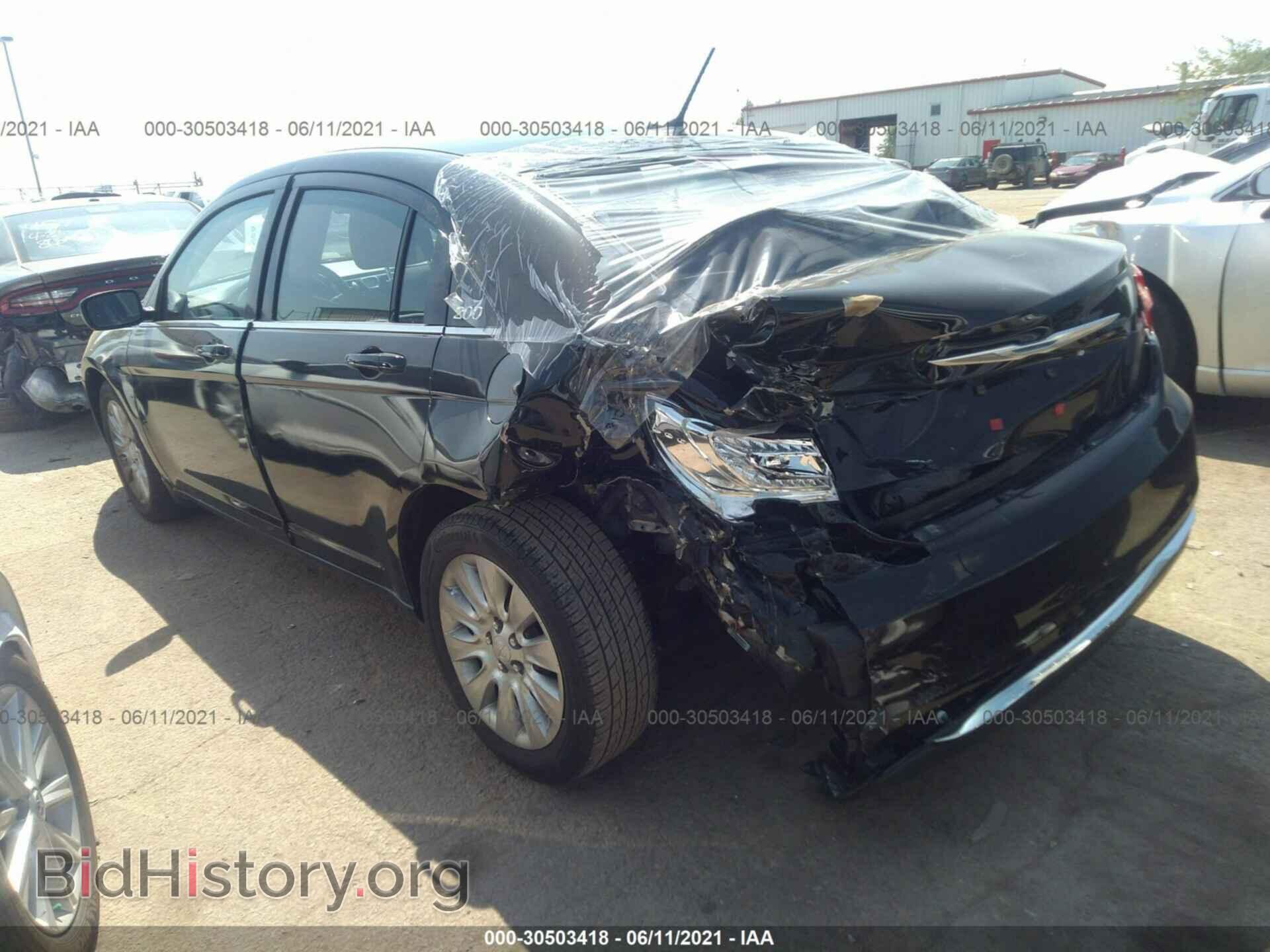 2013 CHRYSLER 200 - VIN: 1C3CCBAB0DN734232 - Фото 3