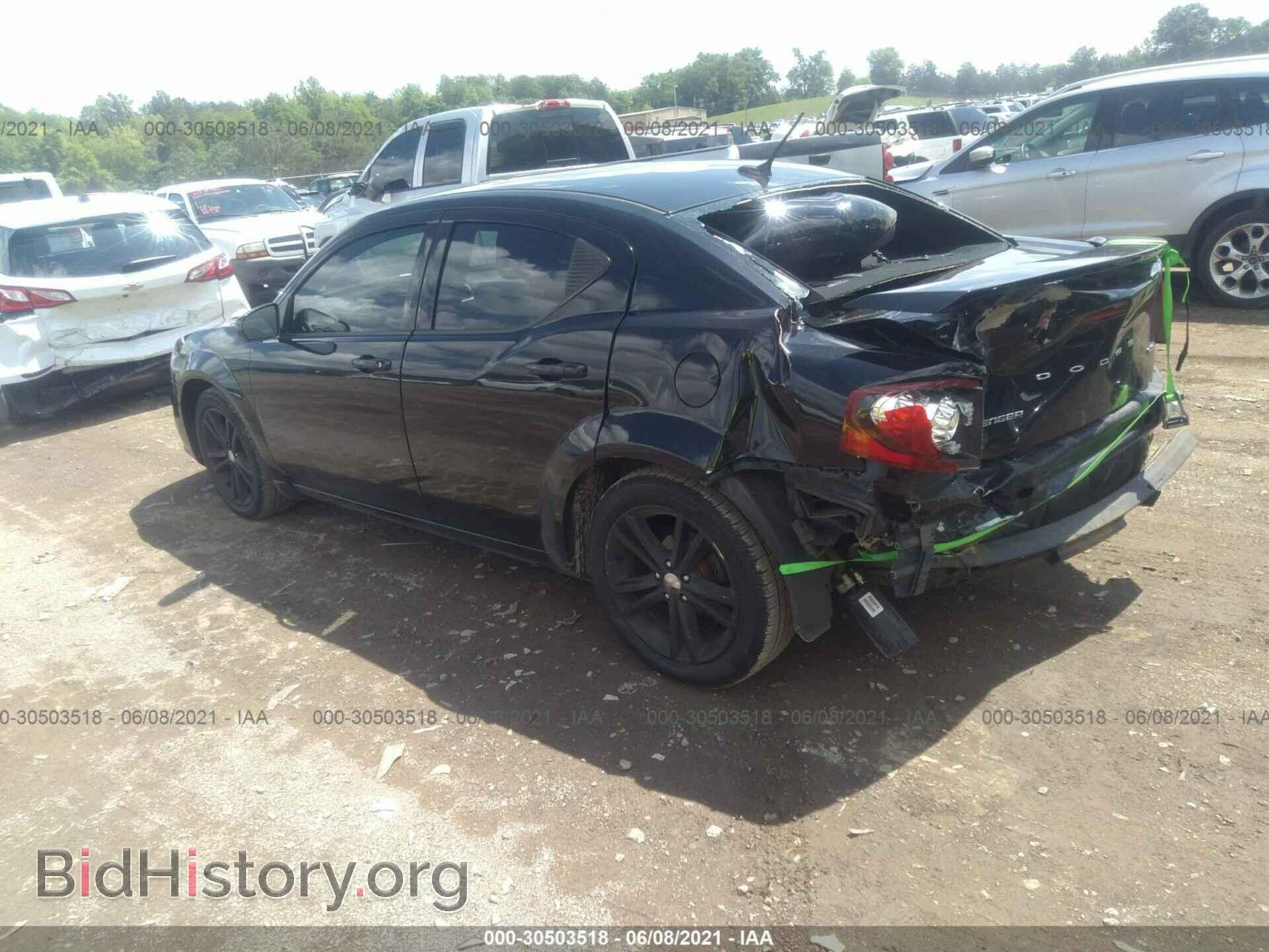 2013 DODGE AVENGER - VIN: 1C3CDZCB1DN682371 - Фото 3