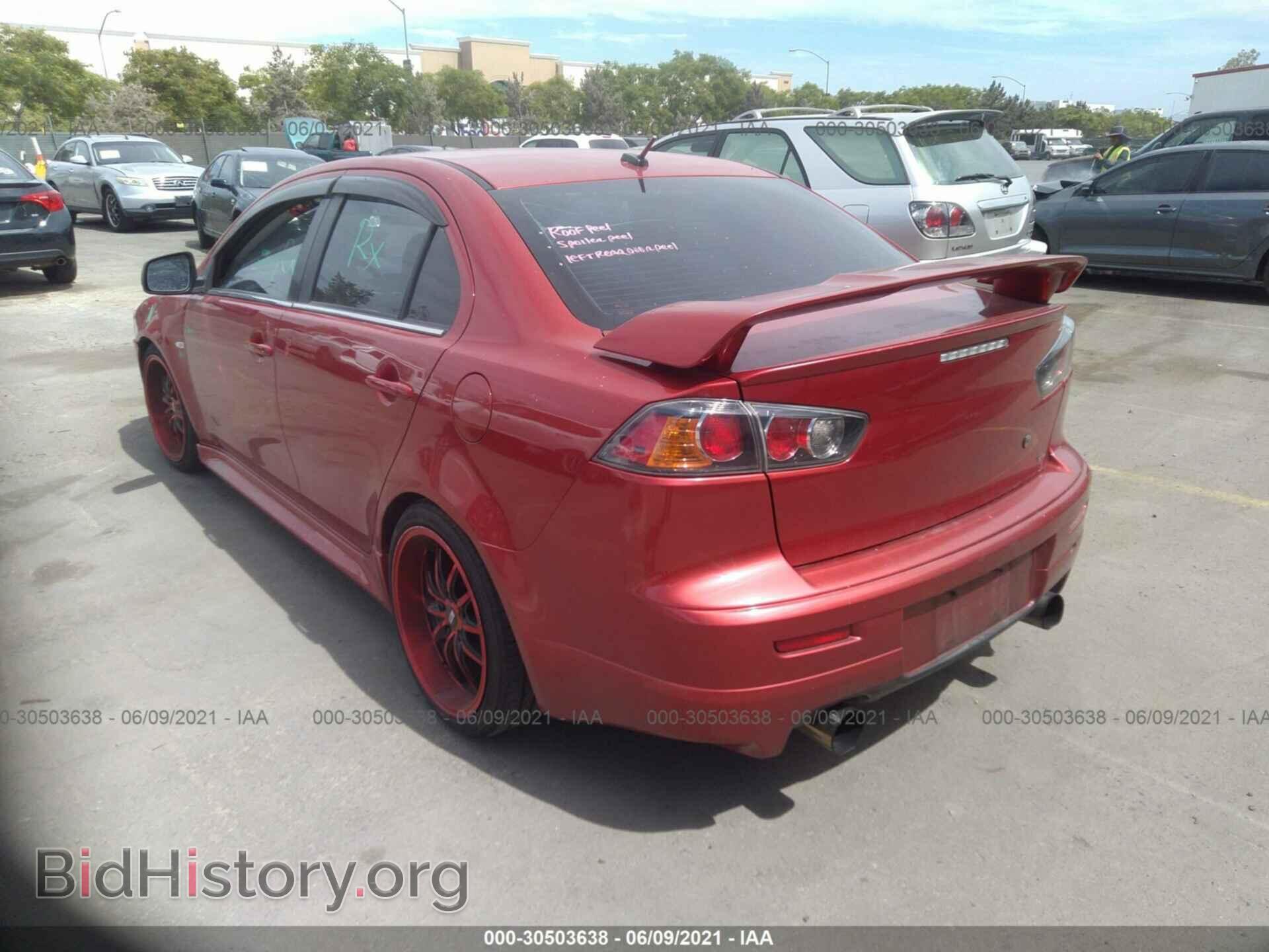 2011 MITSUBISHI LANCER - VIN: JA32V6FVXBU042850 - Фото 3
