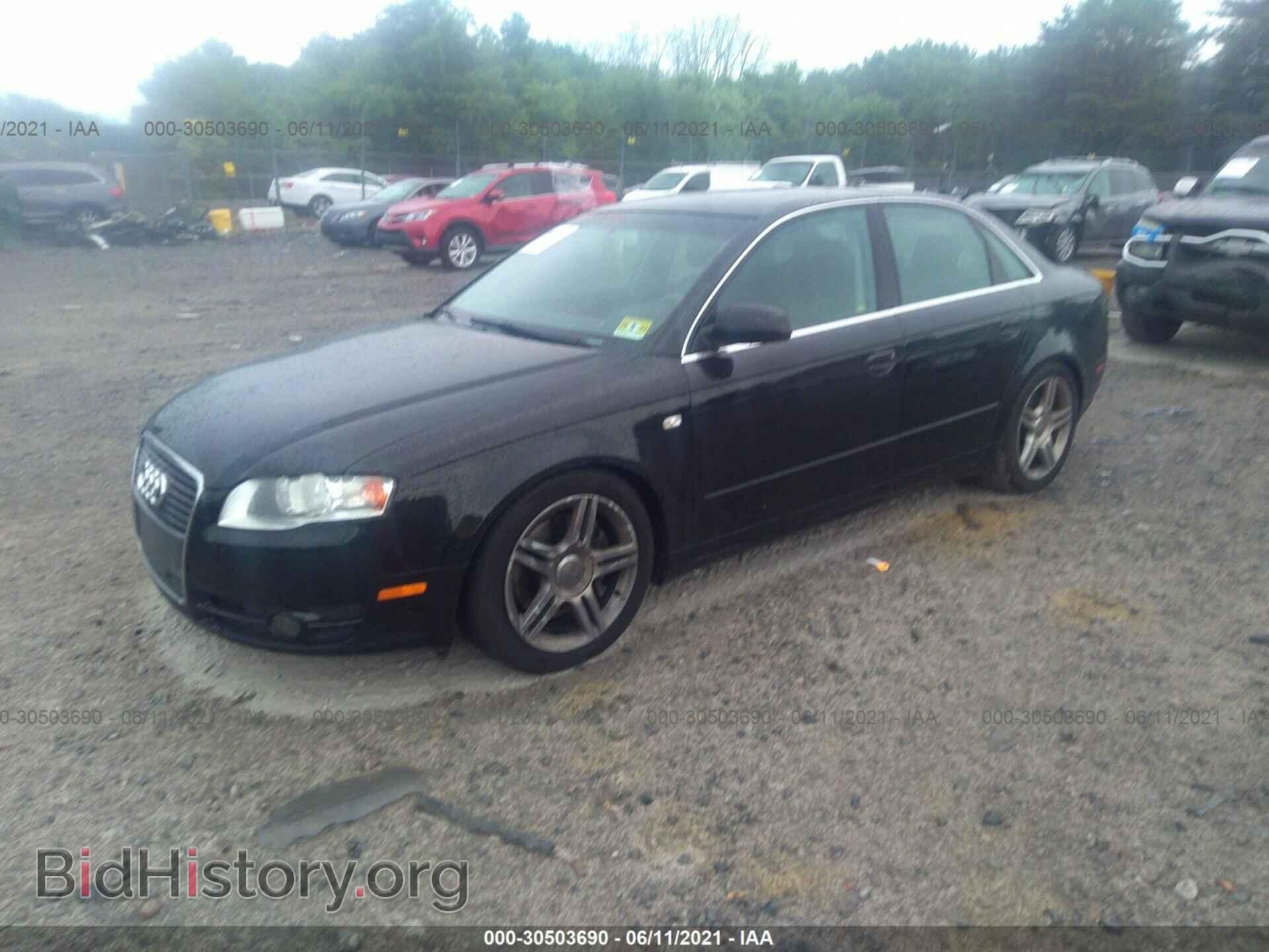 2007 AUDI A4 - VIN: WAUDF78E17A096005 - Фото 2