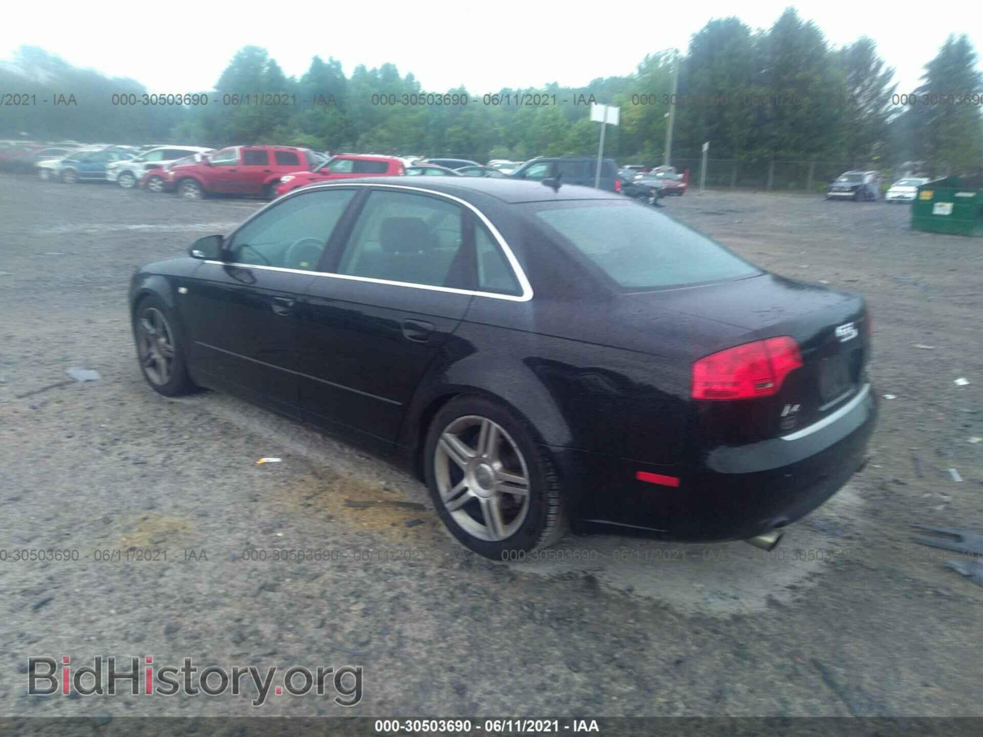 2007 AUDI A4 - VIN: WAUDF78E17A096005 - Фото 3