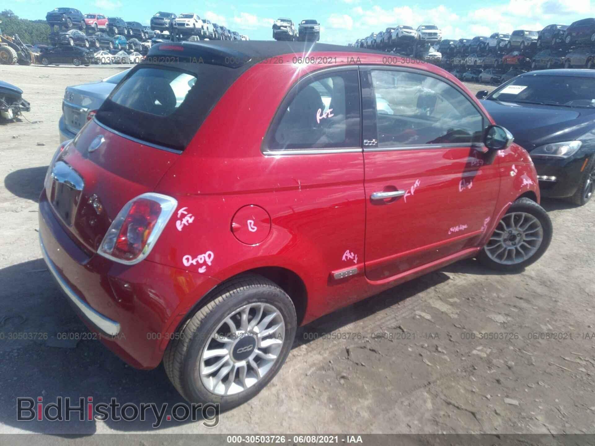 2012 FIAT 500 - VIN: 3C3CFFER8CT141271 - Фото 4