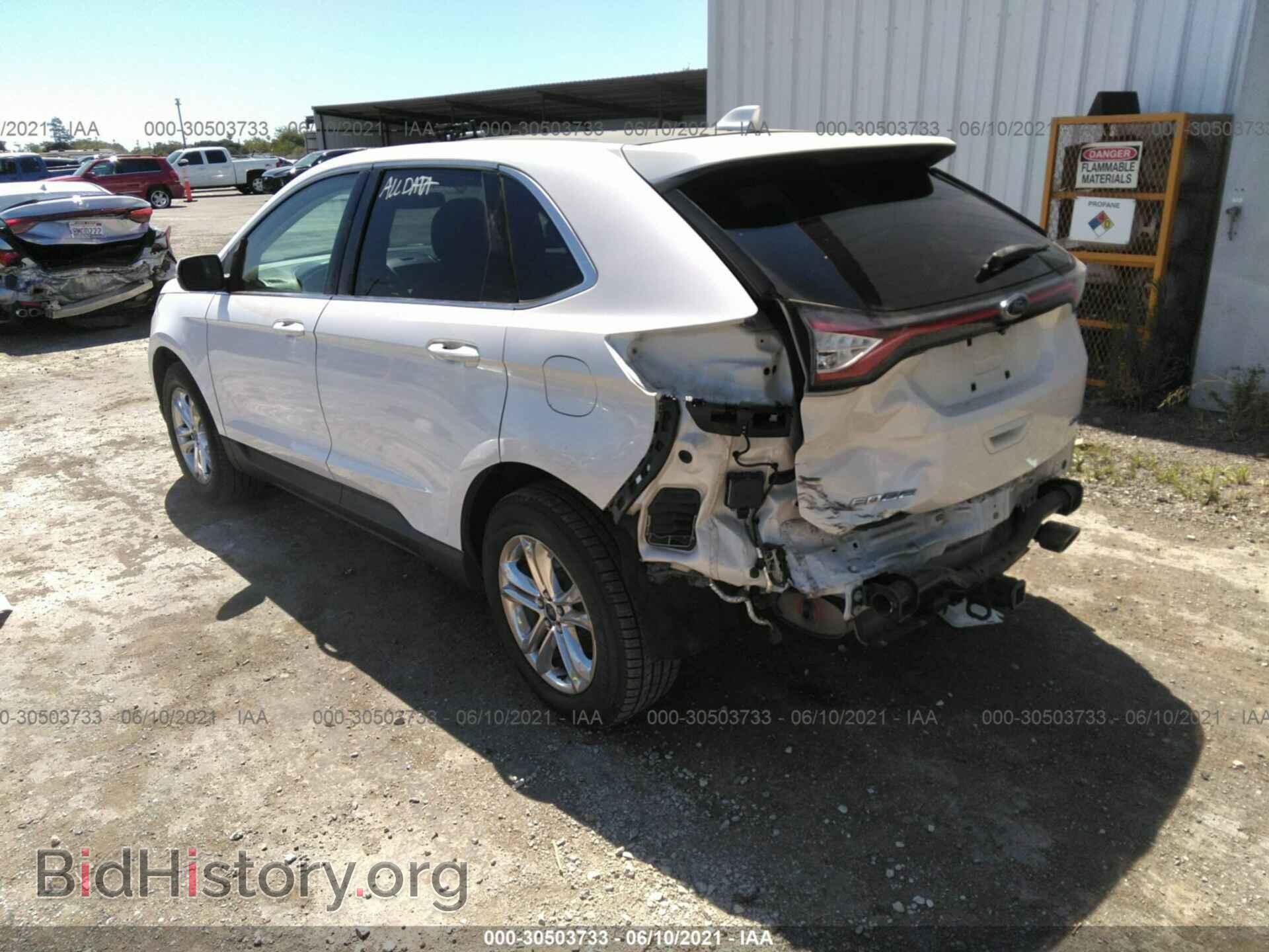 2015 FORD EDGE - VIN: 2FMTK3J87FBB34293 - Фото 3