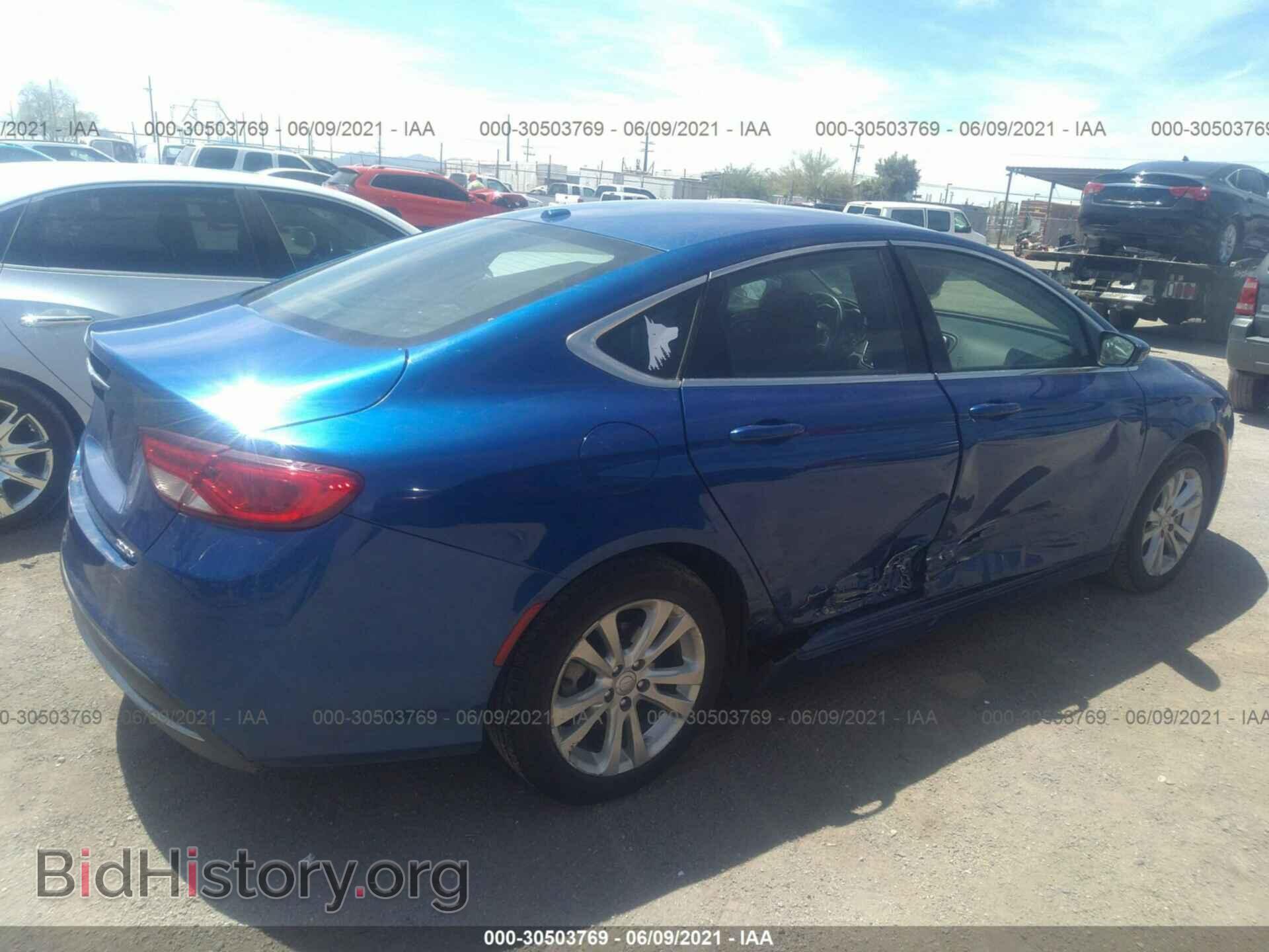 2016 CHRYSLER 200 - VIN: 1C3CCCAB4GN110959 - Фото 4