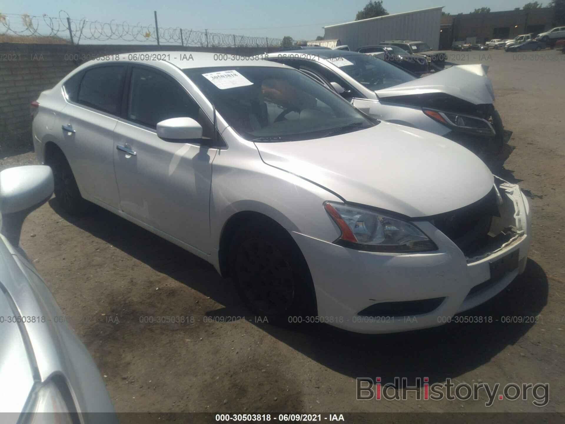 Photo 3N1AB7AP9DL784211 - NISSAN SENTRA 2013