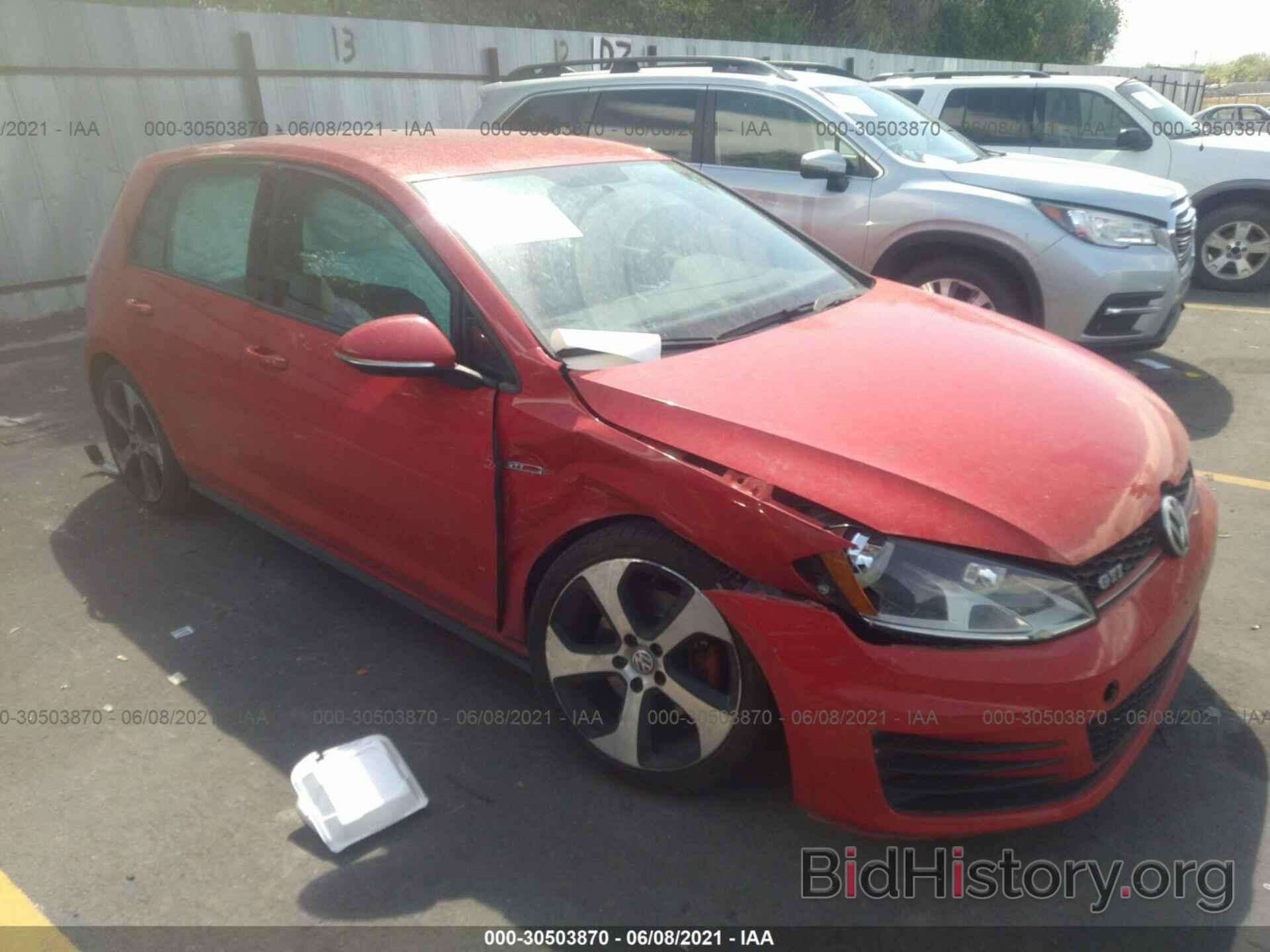 Photo 3VW4T7AU5HM073650 - VOLKSWAGEN GOLF GTI 2017