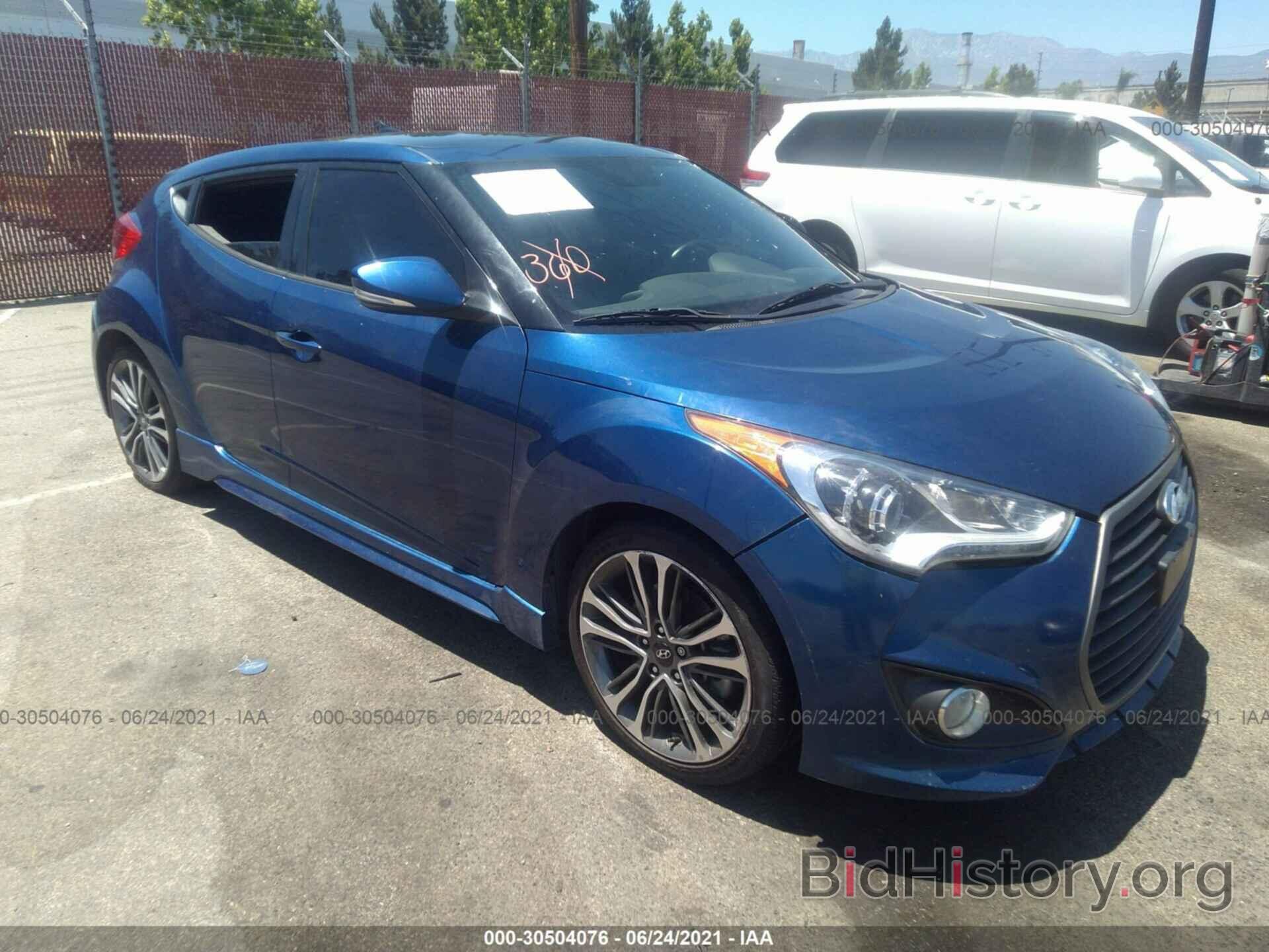 Photo KMHTC6AE8GU302099 - HYUNDAI VELOSTER 2016