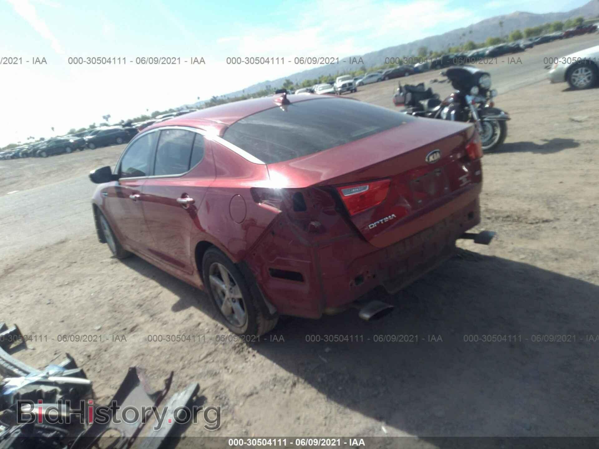 2015 KIA OPTIMA - VIN: 5XXGM4A79FG486398 - Фото 3