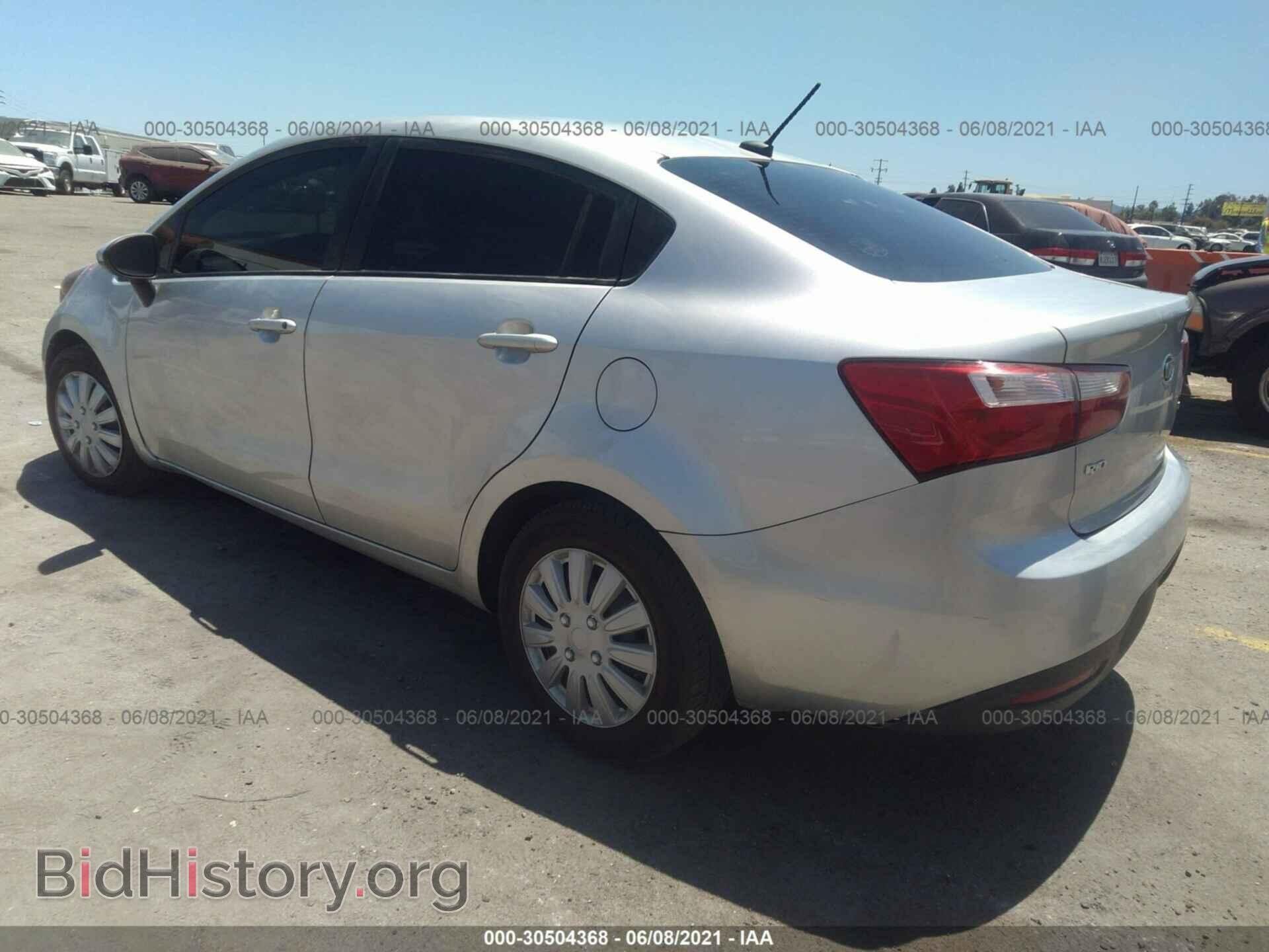 2013 KIA RIO - VIN: KNADM4A37D6097462 - Фото 3