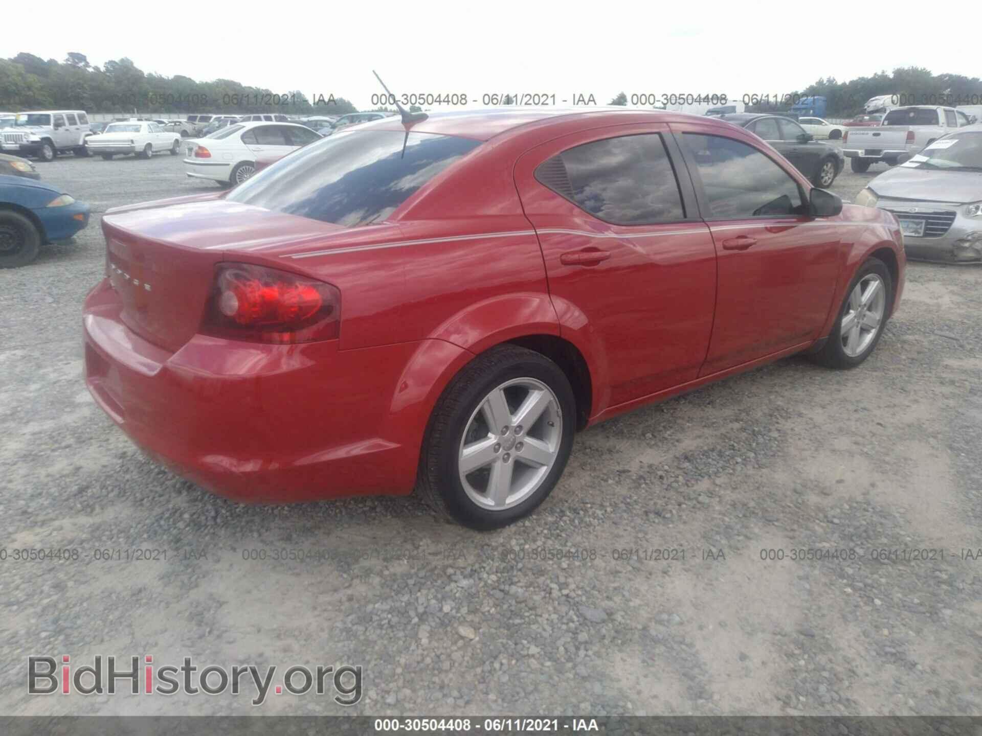 2013 DODGE AVENGER - VIN: 1C3CDZABXDN534223 - Фото 4
