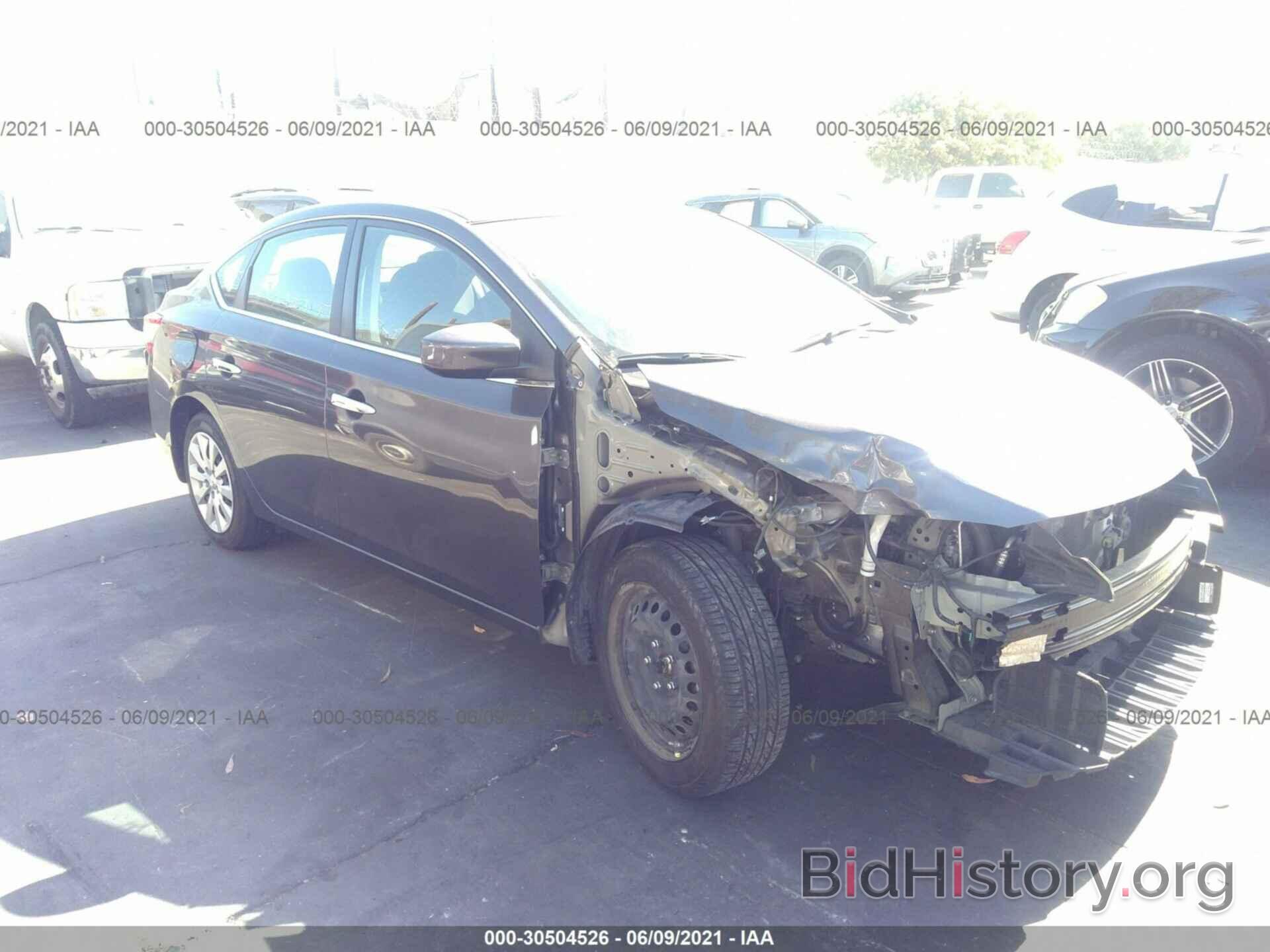 Photo 3N1AB7AP7EL606590 - NISSAN SENTRA 2014