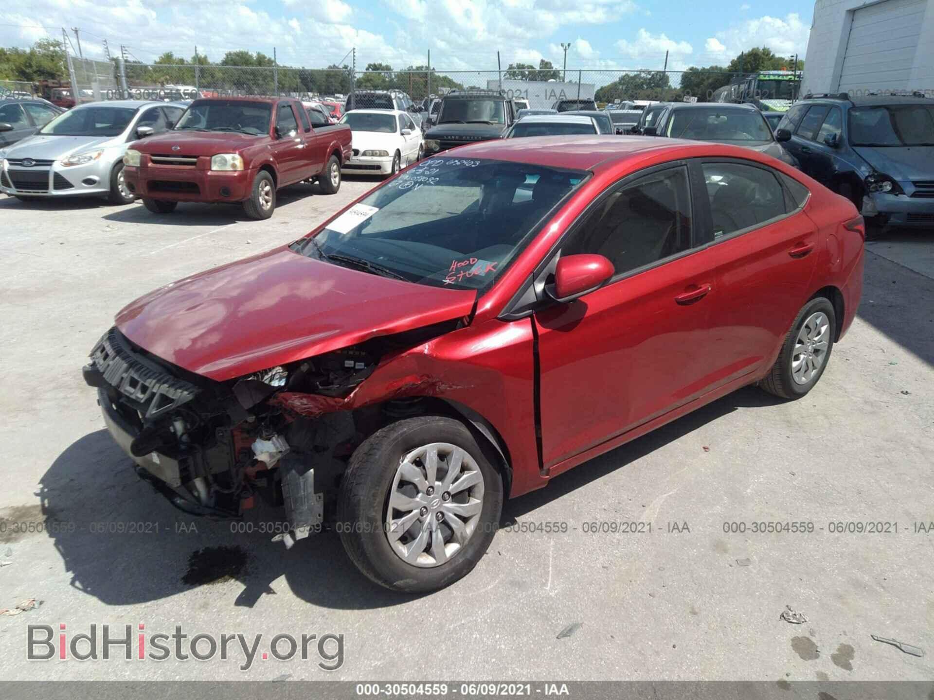 2019 HYUNDAI ACCENT - VIN: 3KPC24A37KE048032 - Фото 2