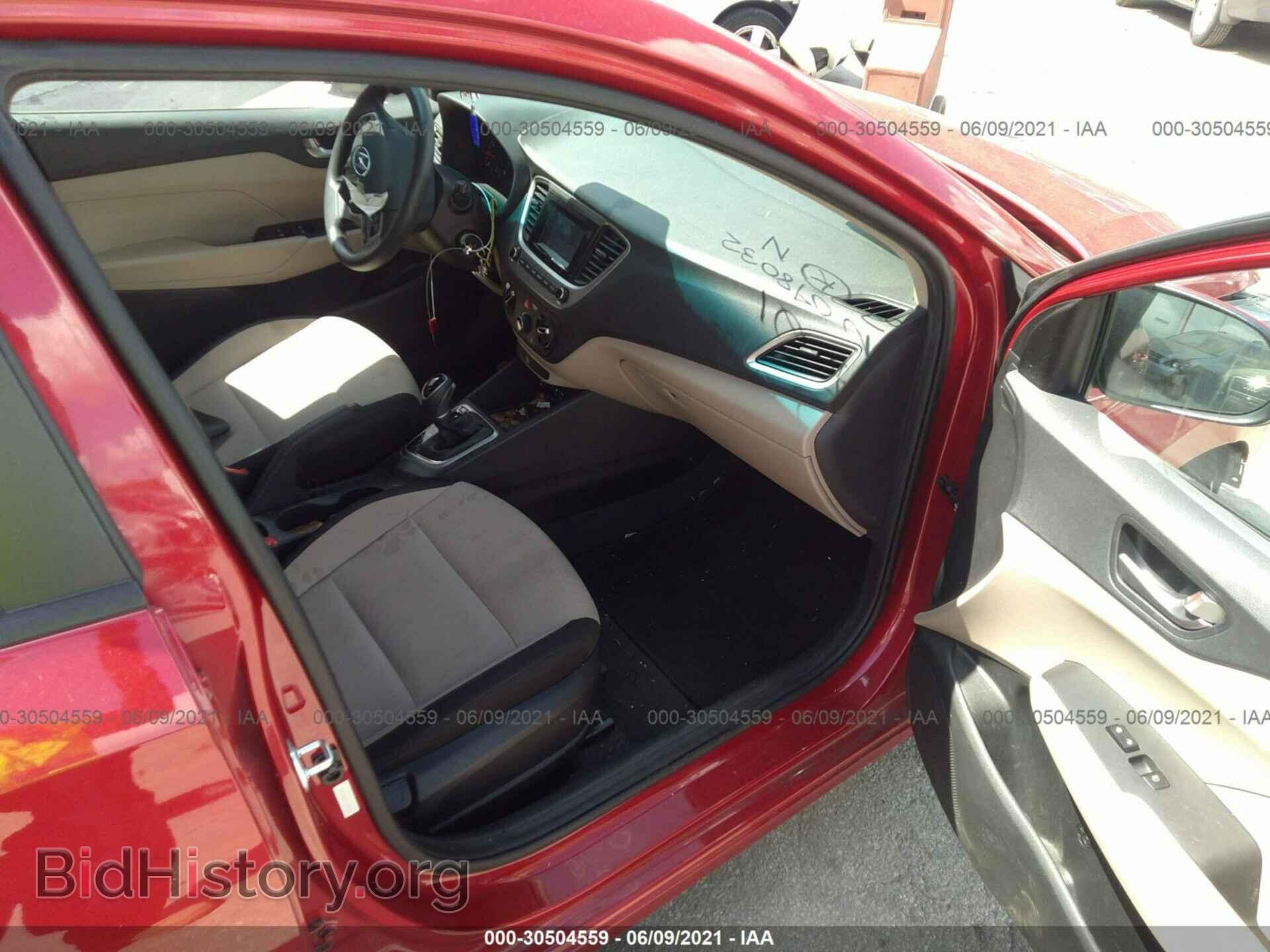 2019 HYUNDAI ACCENT - VIN: 3KPC24A37KE048032 - Фото 5