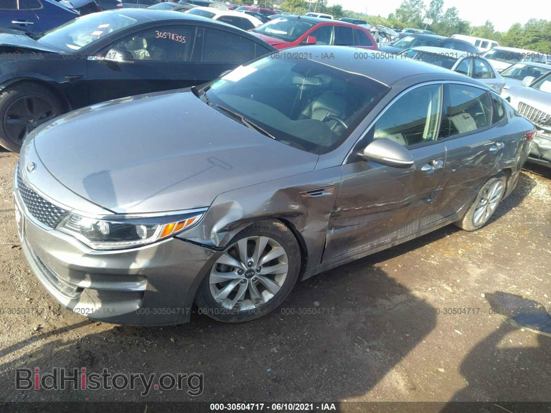 2016 KIA OPTIMA - VIN: 5XXGU4L36GG098038 - Photo 2