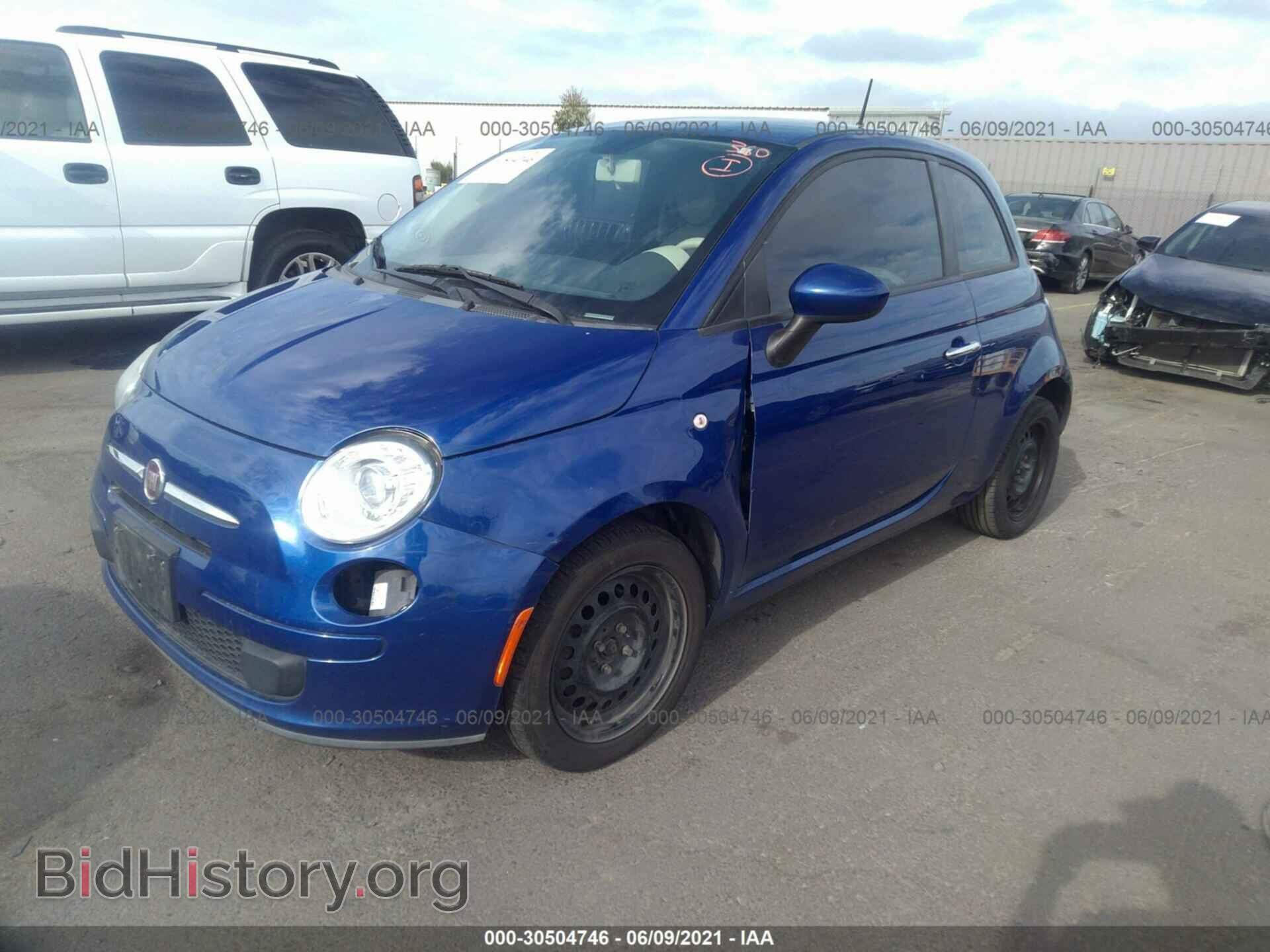 2012 FIAT 500 - VIN: 3C3CFFAR1CT380912 - Фото 2