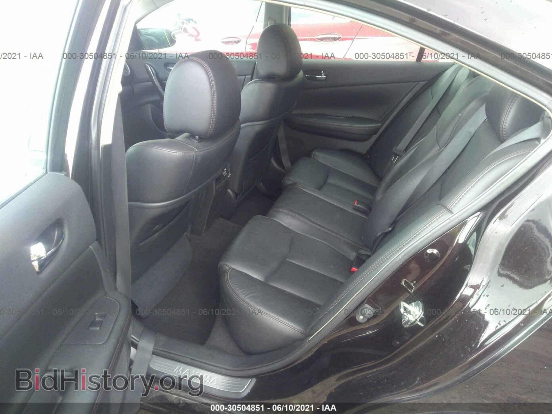 2013 NISSAN MAXIMA - VIN: 1N4AA5AP4DC827939 - Фото 8