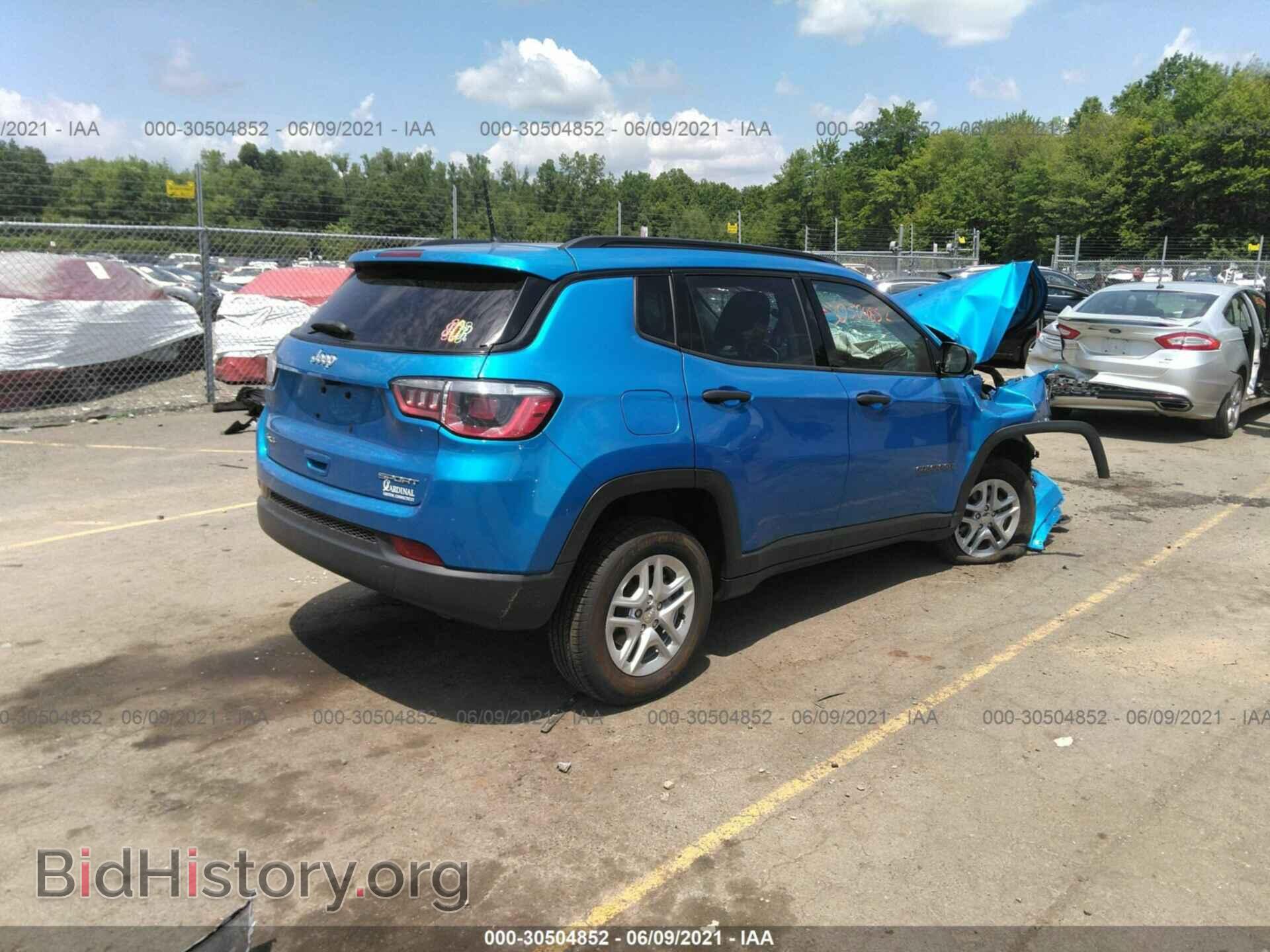 2018 JEEP COMPASS - VIN: 3C4NJDAB7JT252309 - Фото 4