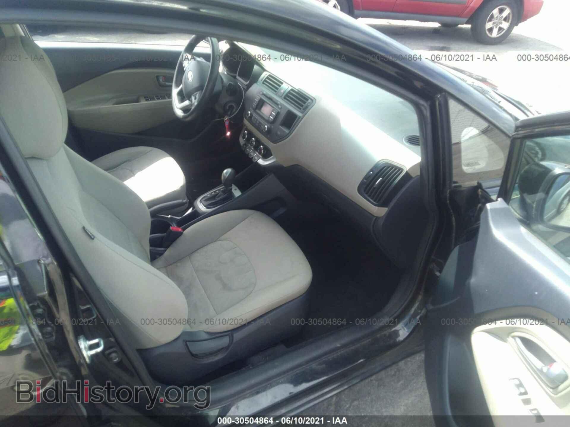 2014 KIA RIO - VIN: KNADM4A36E6364494 - Фото 5