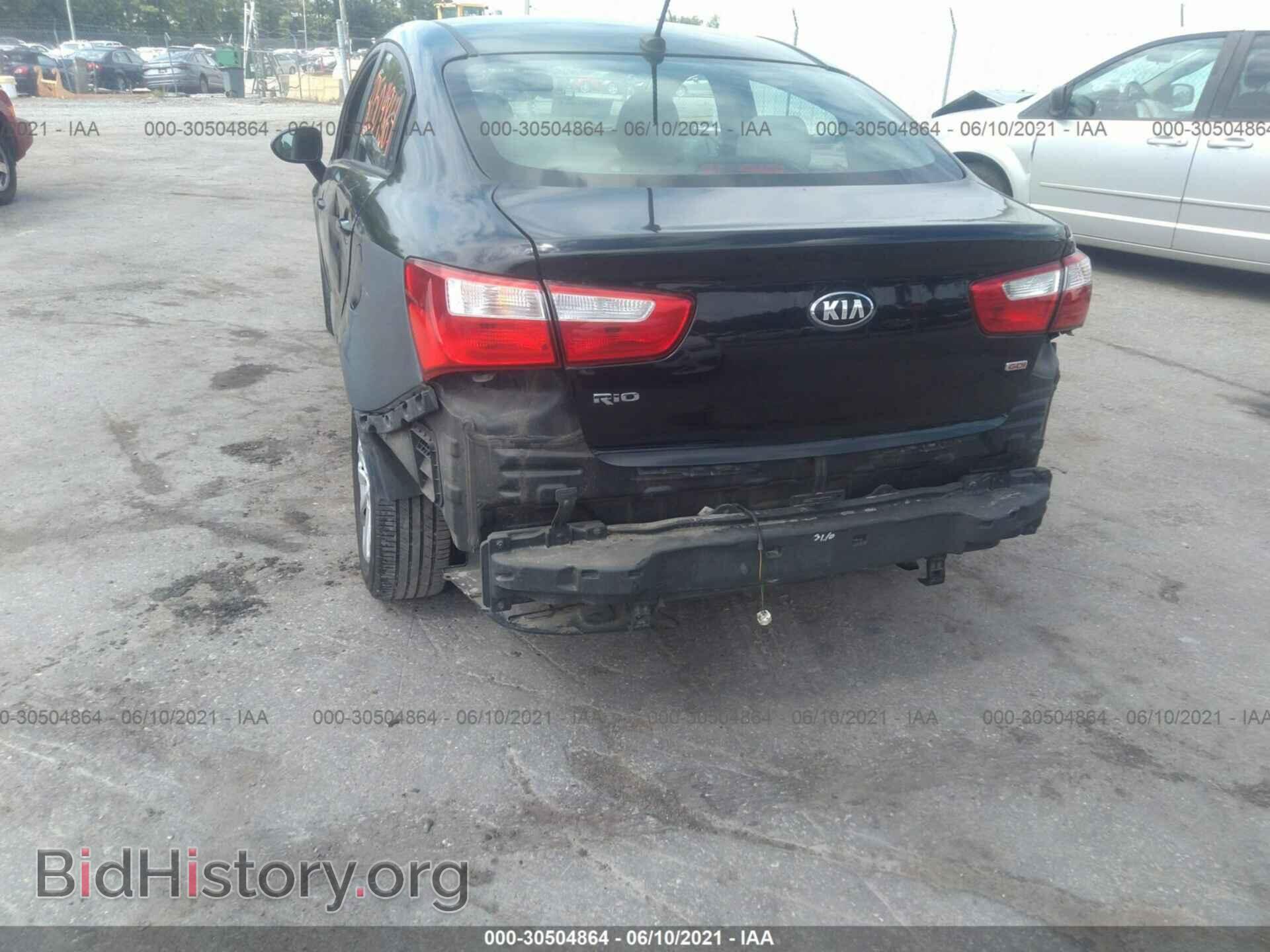 2014 KIA RIO - VIN: KNADM4A36E6364494 - Фото 6
