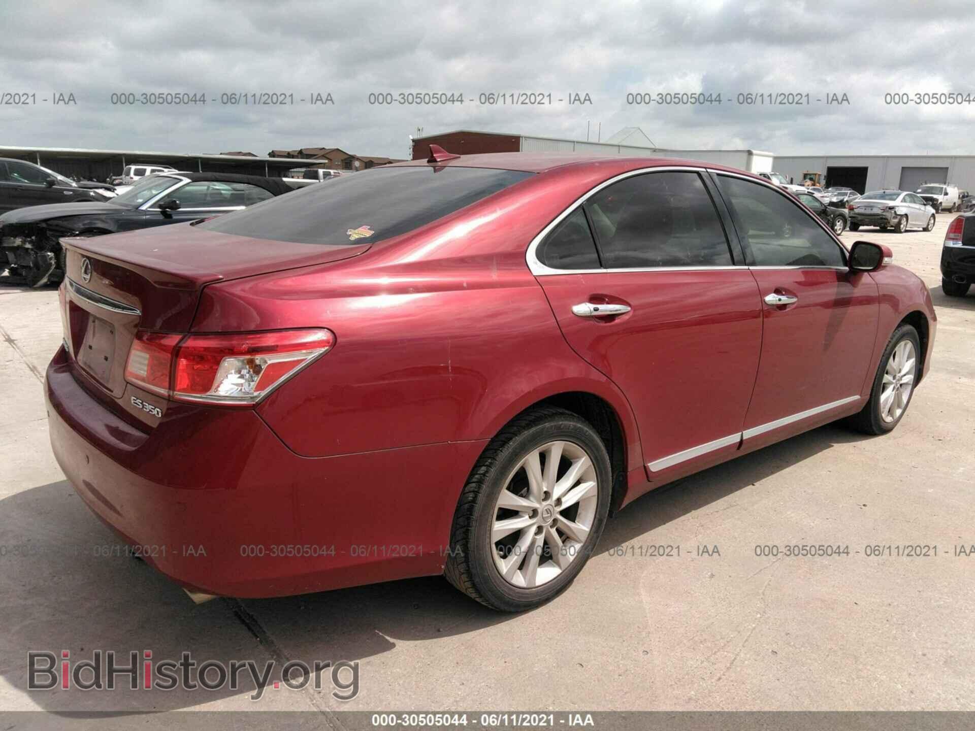 2010 LEXUS ES 350 - VIN: JTHBK1EG3A2360057 - Фото 4