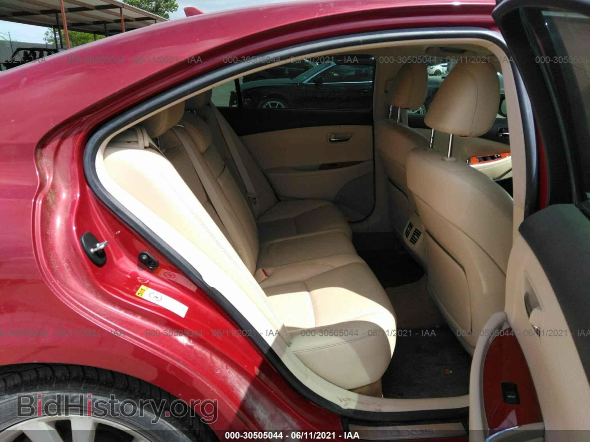 2010 LEXUS ES 350 - VIN: JTHBK1EG3A2360057 - Фото 8