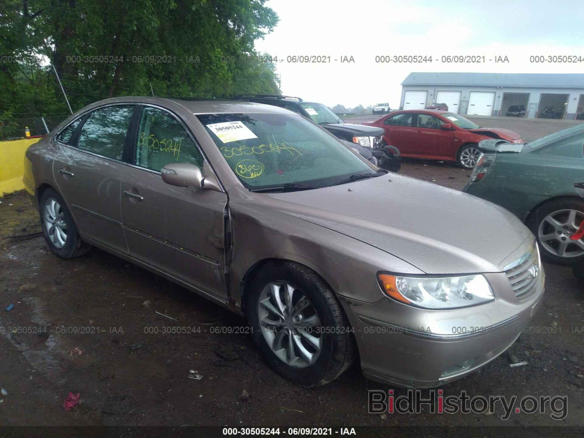 Photo KMHFC46F17A141261 - HYUNDAI AZERA 2007