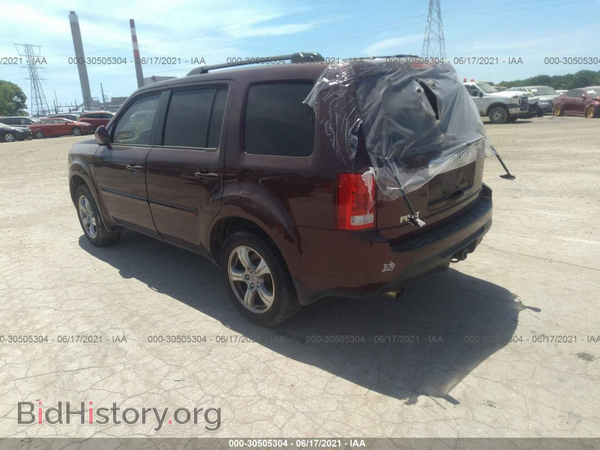 2012 HONDA PILOT - VIN: 5FNYF3H56CB032198 - Фото 3