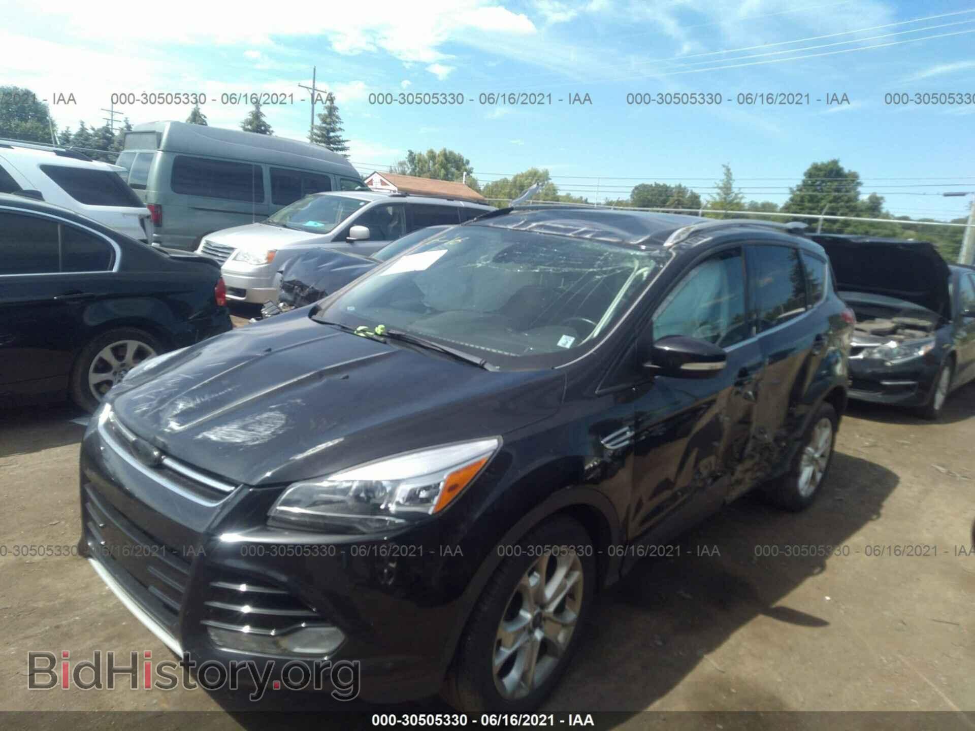 2014 FORD ESCAPE - VIN: 1FMCU0JX1EUC36133 - Фото 2