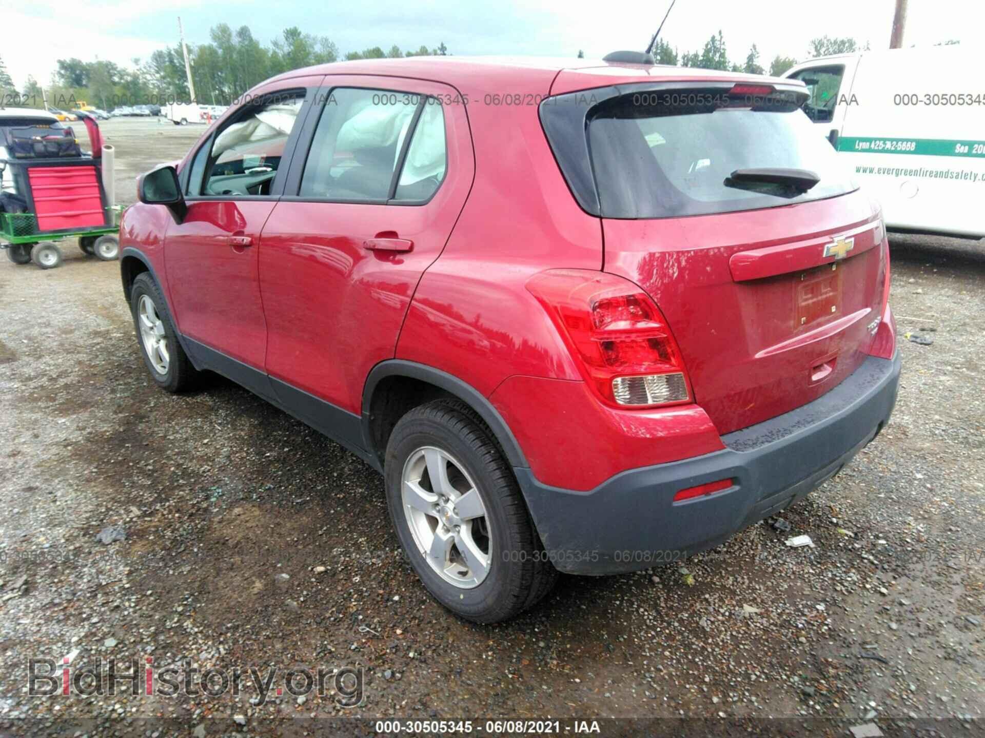 2015 CHEVROLET TRAX - VIN: KL7CJPSB5FB234047 - Фото 3