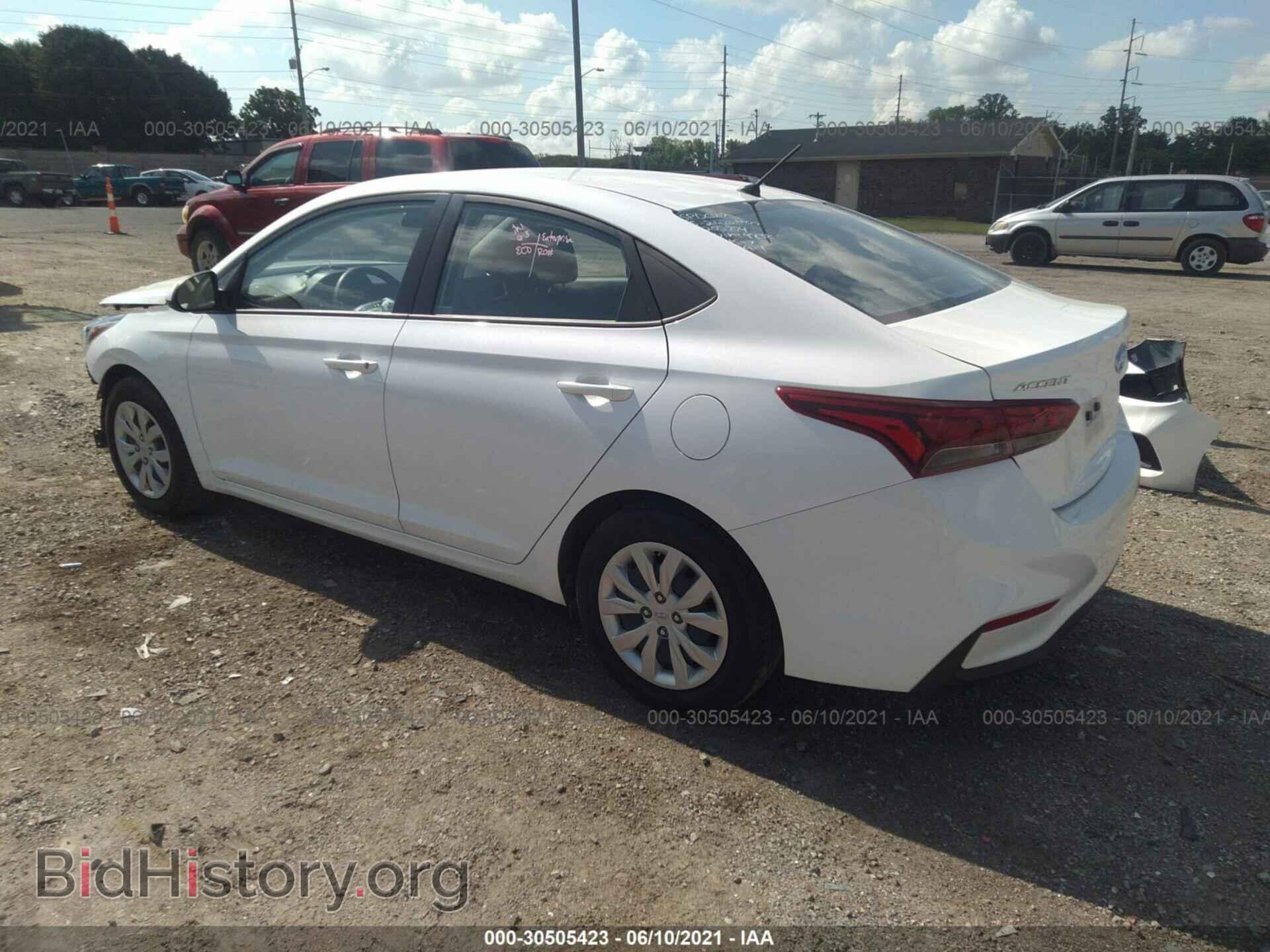 2020 HYUNDAI ACCENT - VIN: 3KPC24A61LE109838 - Фото 3