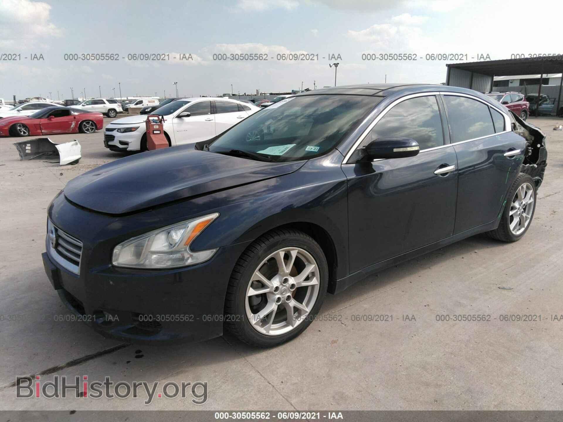 2014 NISSAN MAXIMA - VIN: 1N4AA5AP0EC483673 - Фото 2