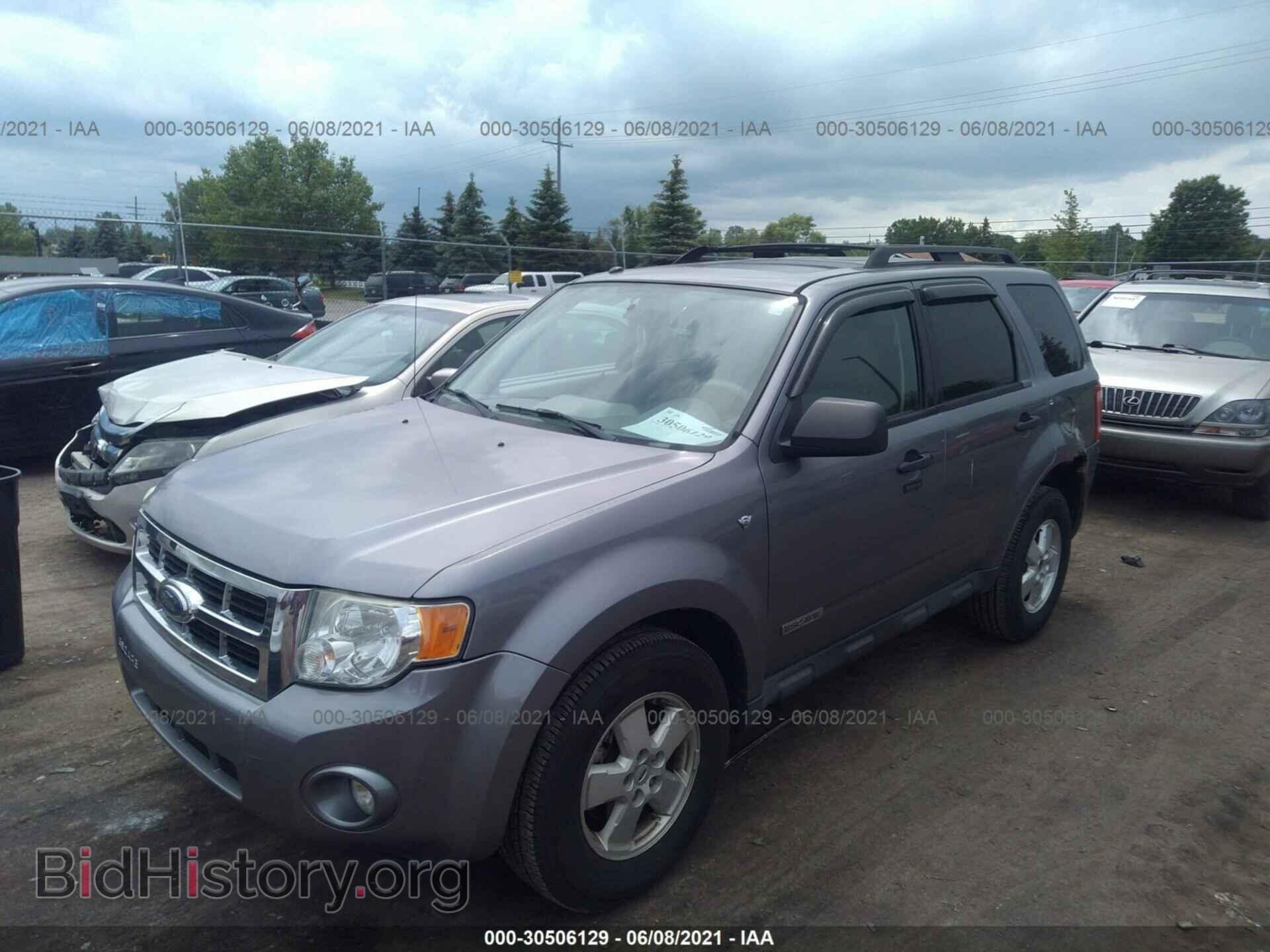2008 FORD ESCAPE - VIN: 1FMCU03178KA24877 - Фото 2