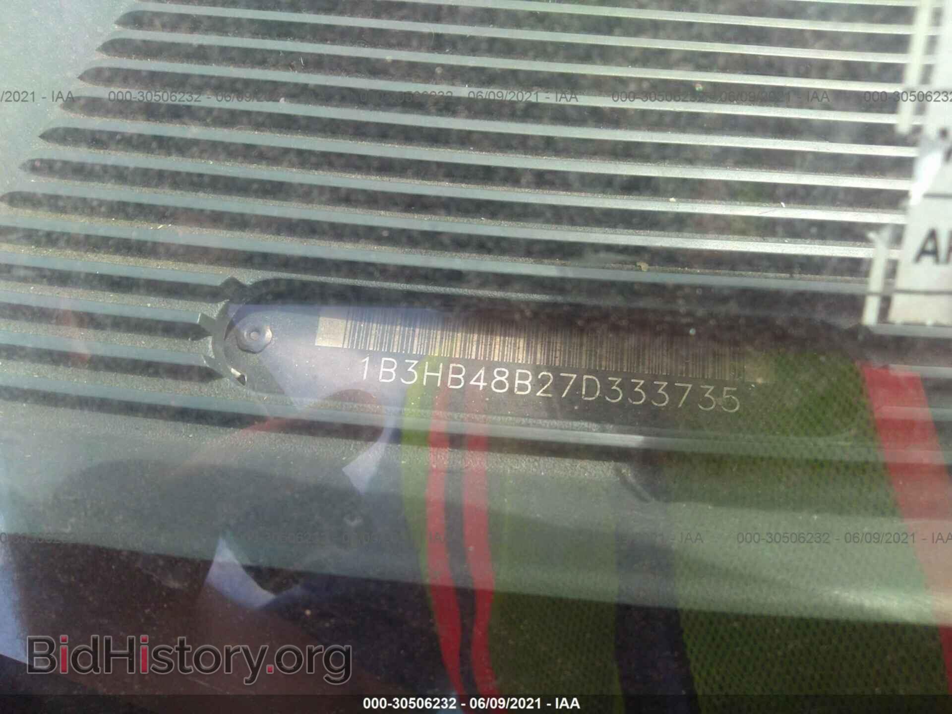 2007 DODGE CALIBER - VIN: 1B3HB48B27D333735 - Фото 9