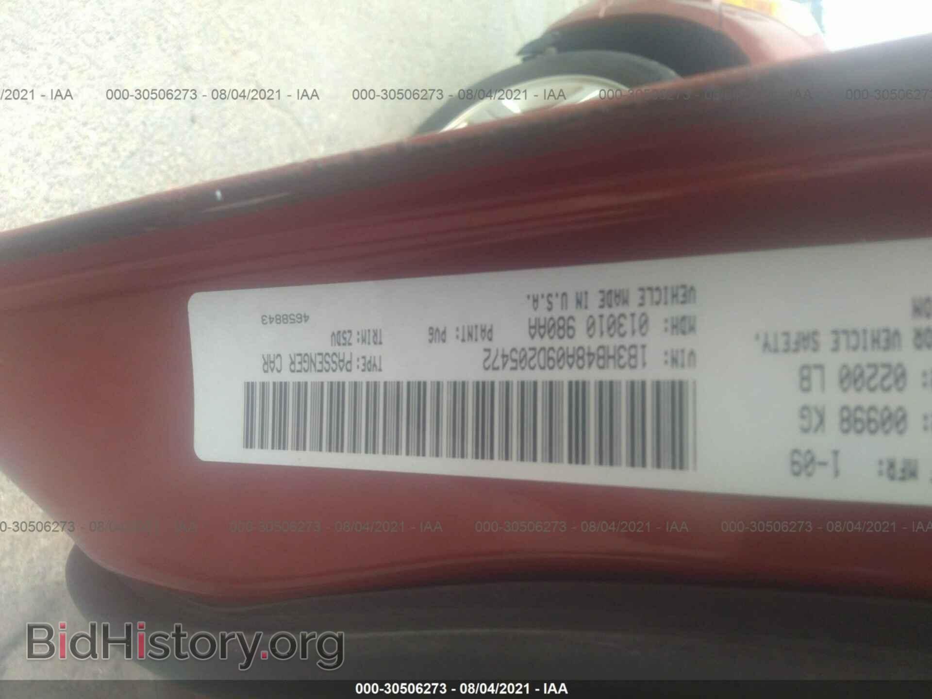 2009 DODGE CALIBER - VIN: 1B3HB48A09D205472 - Photo 9