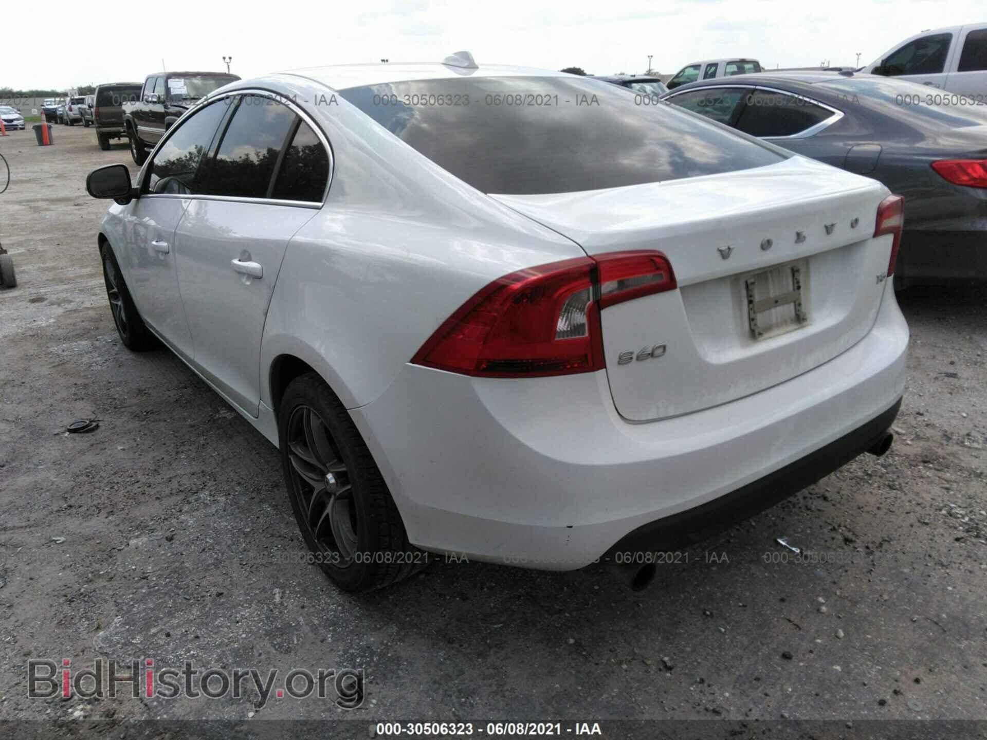2013 VOLVO S60 - VIN: YV1612FS7D2207601 - Фото 3