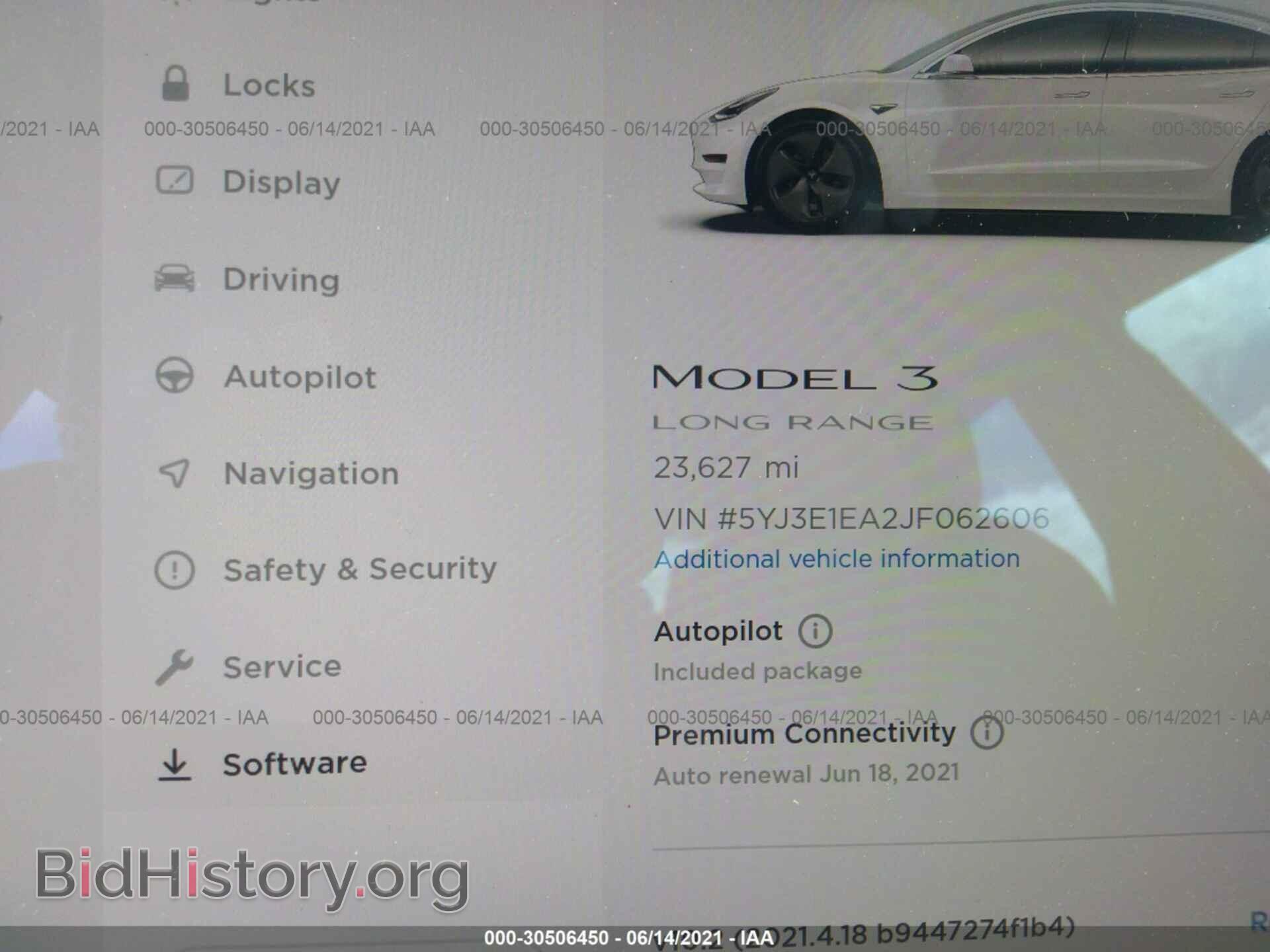 2018 TESLA MODEL 3 - VIN: 5YJ3E1EA2JF062606 - Фото 7