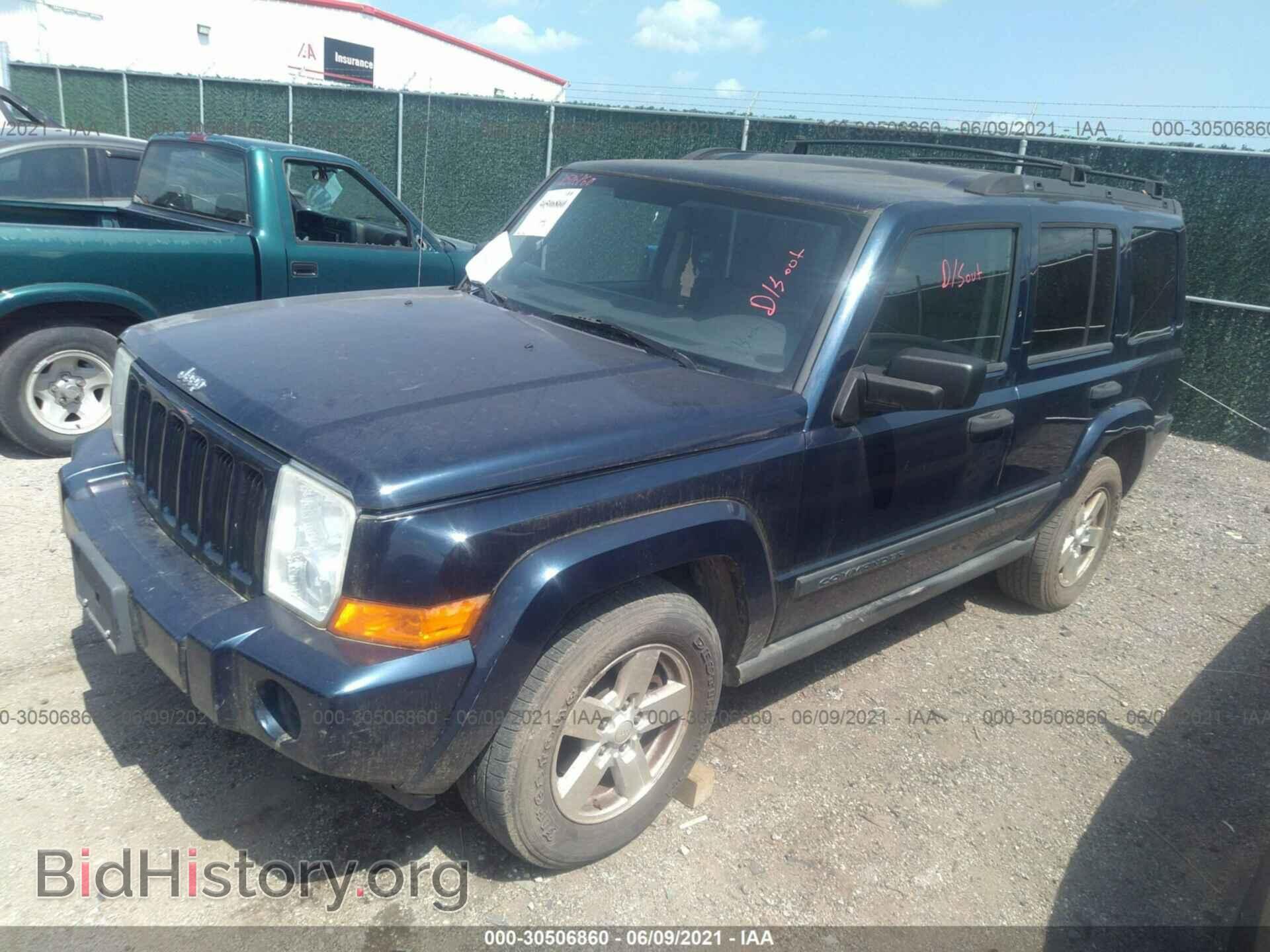 2006 JEEP COMMANDER - VIN: 1J8HH48K36C128404 - Фото 2